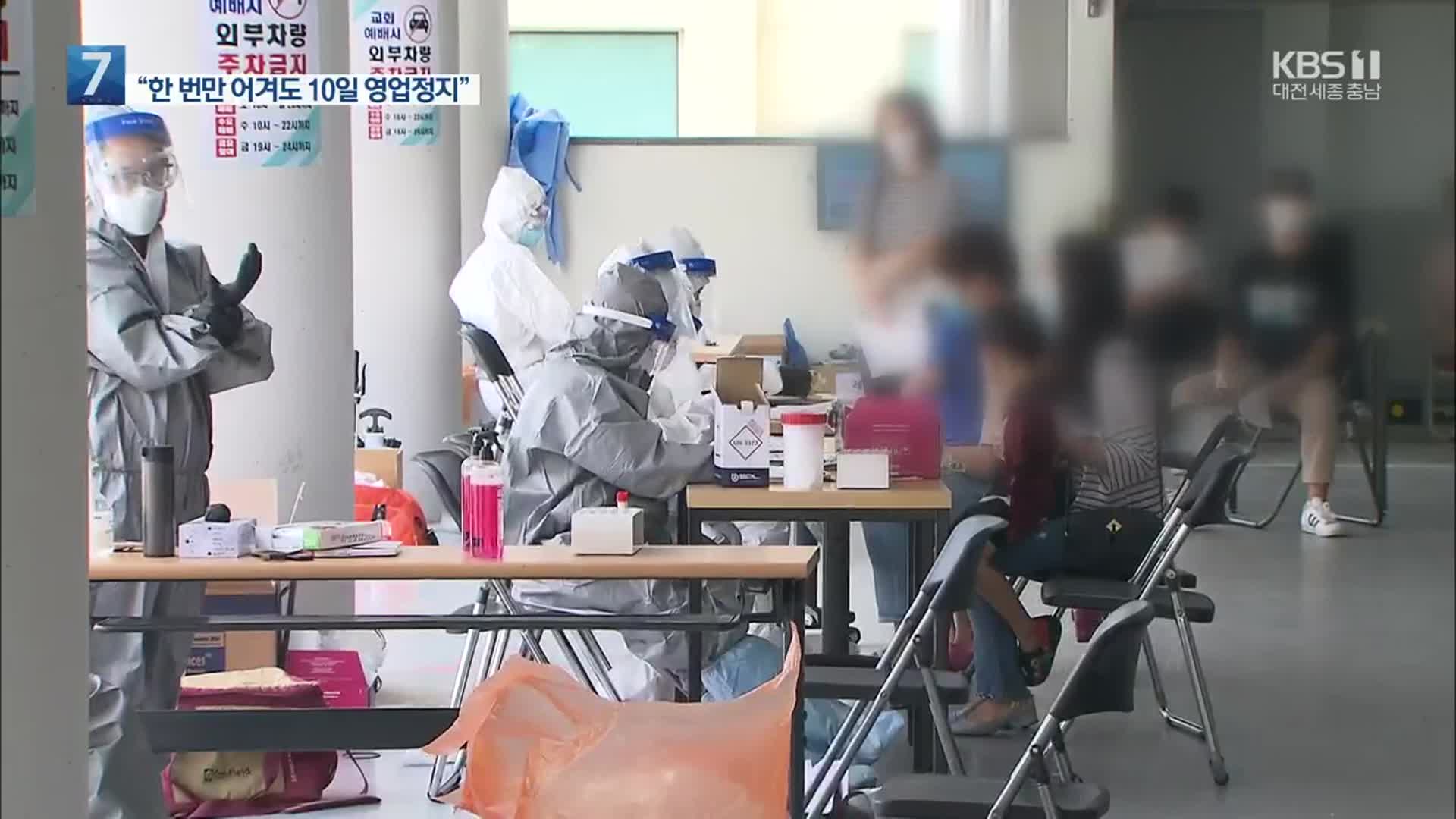 신규 확진 일주일 연속 7백 명 이상…모레부터 강력 조치