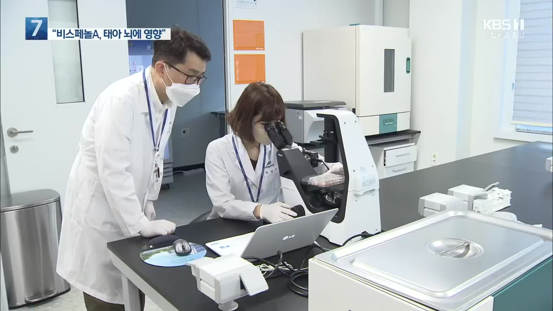 환경호르몬 ‘비스페놀A’ 노출…태아의 뇌에도 영향