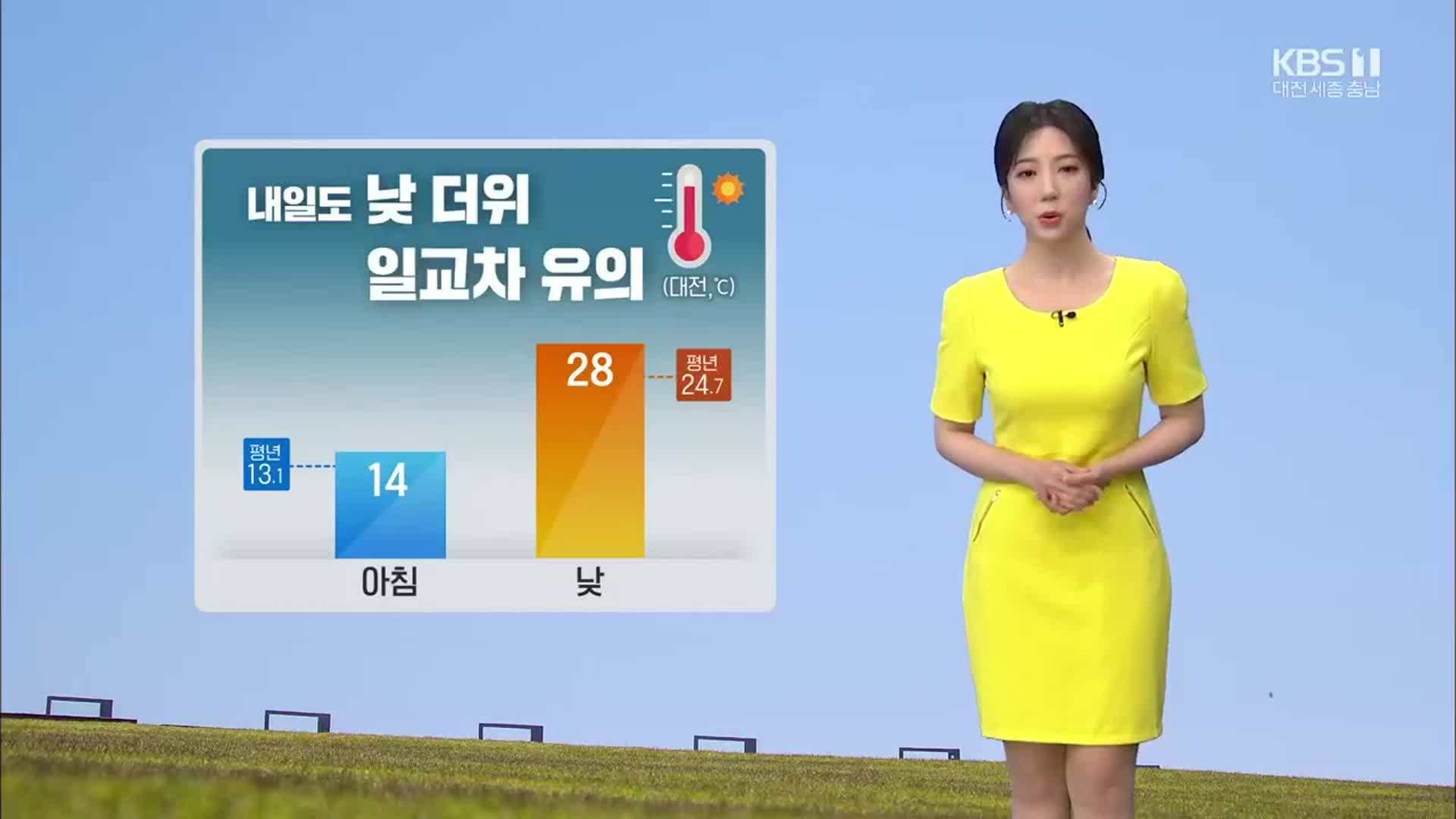 [날씨] 대전 낮 최고 기온 28도…‘건조주의보’ 확대