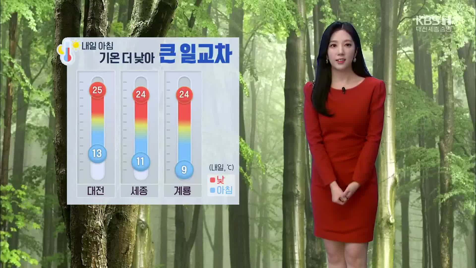 [날씨] 대전·세종·충남 내일 아침 기온 더 내려가…출근길 일부 내륙 ‘안개주의’