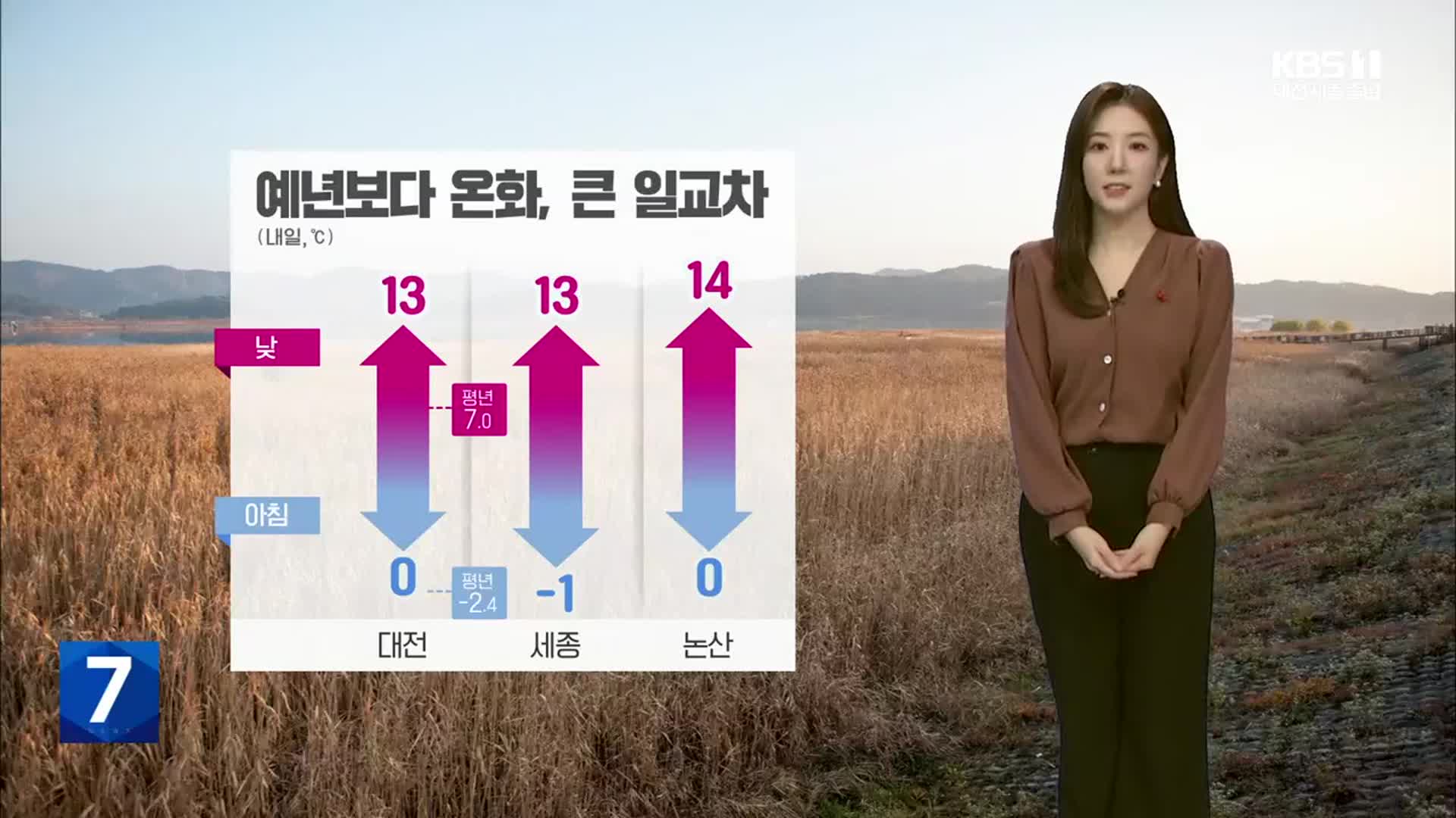 [날씨] 대전·세종·충남 내일 추위 대신 미세먼지…오후 한때 비