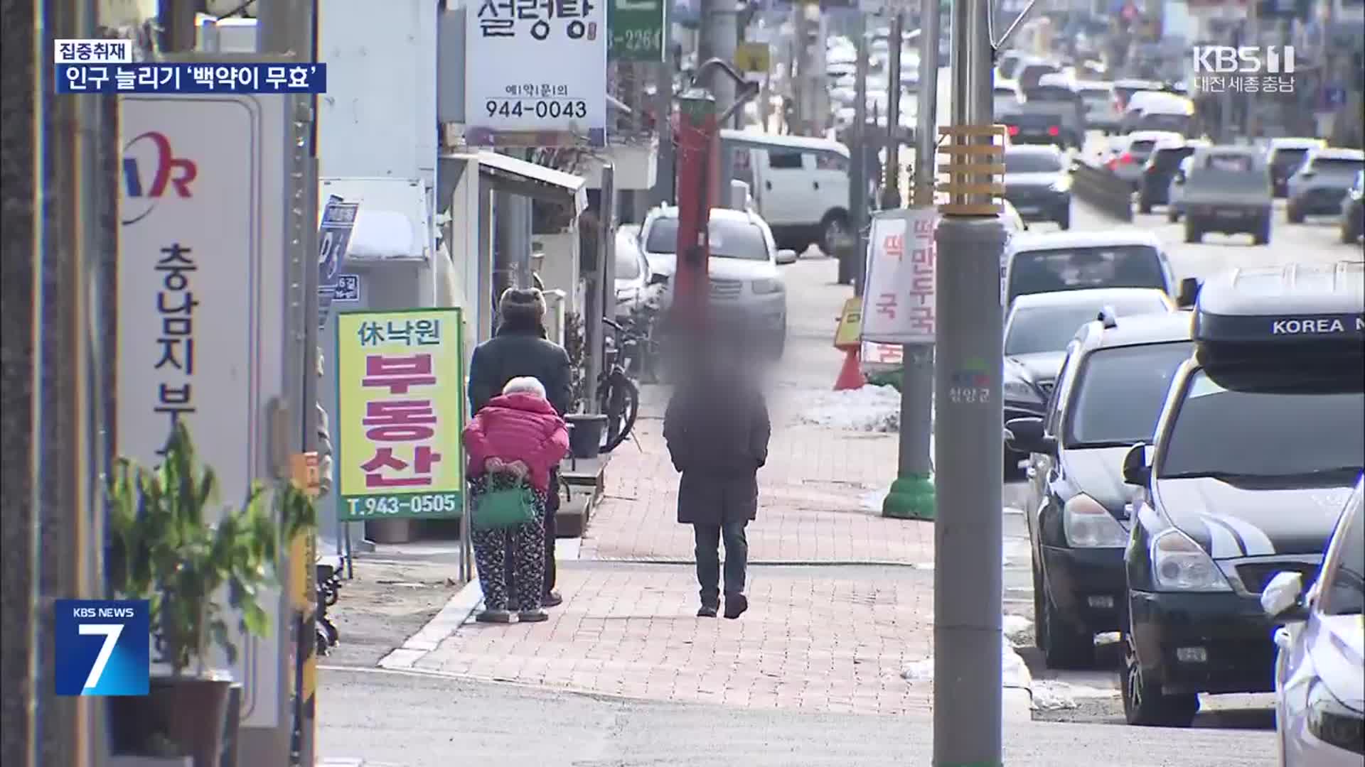 [집중취재] 충남 시군 마지노선 붕괴…인구정책 ‘백약이 무효’