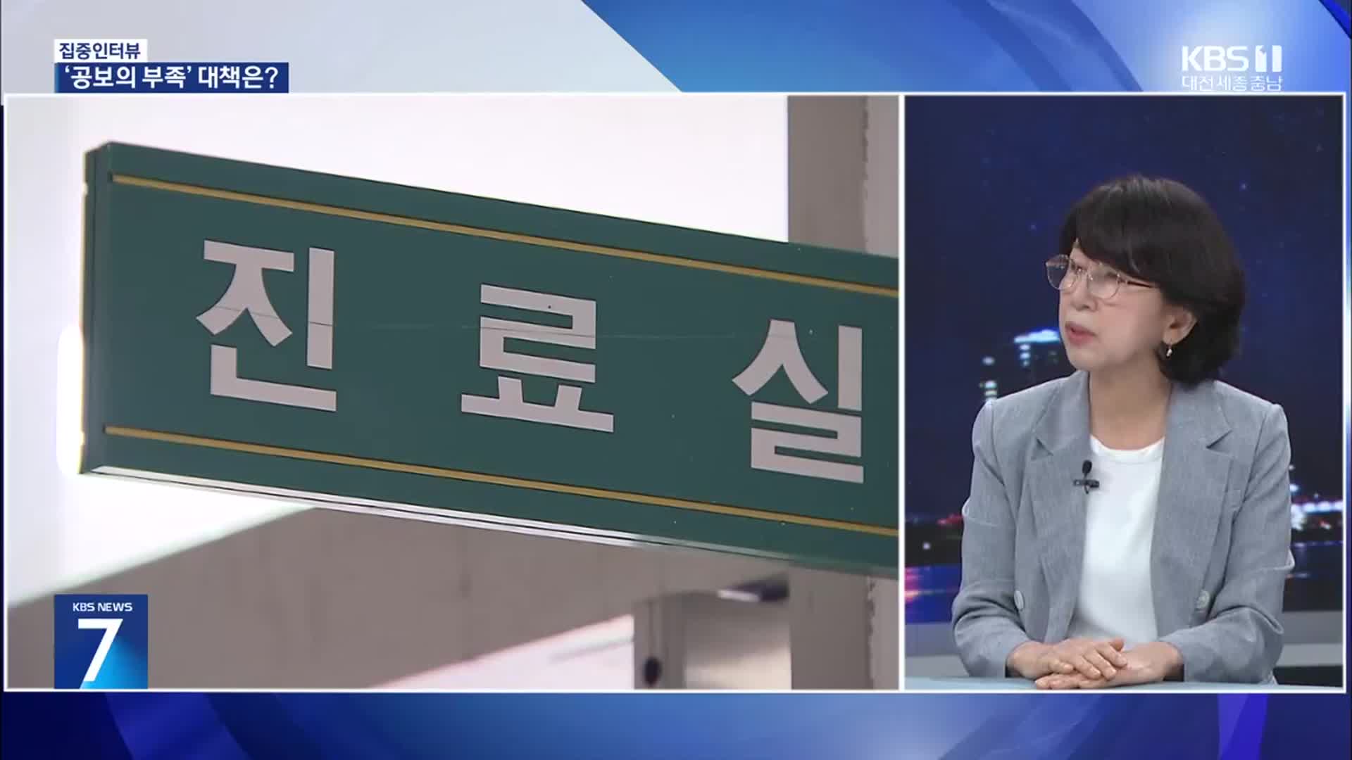 [집중인터뷰] ‘의사 없는 보건소’ 속출…공보의 충원 대책은?