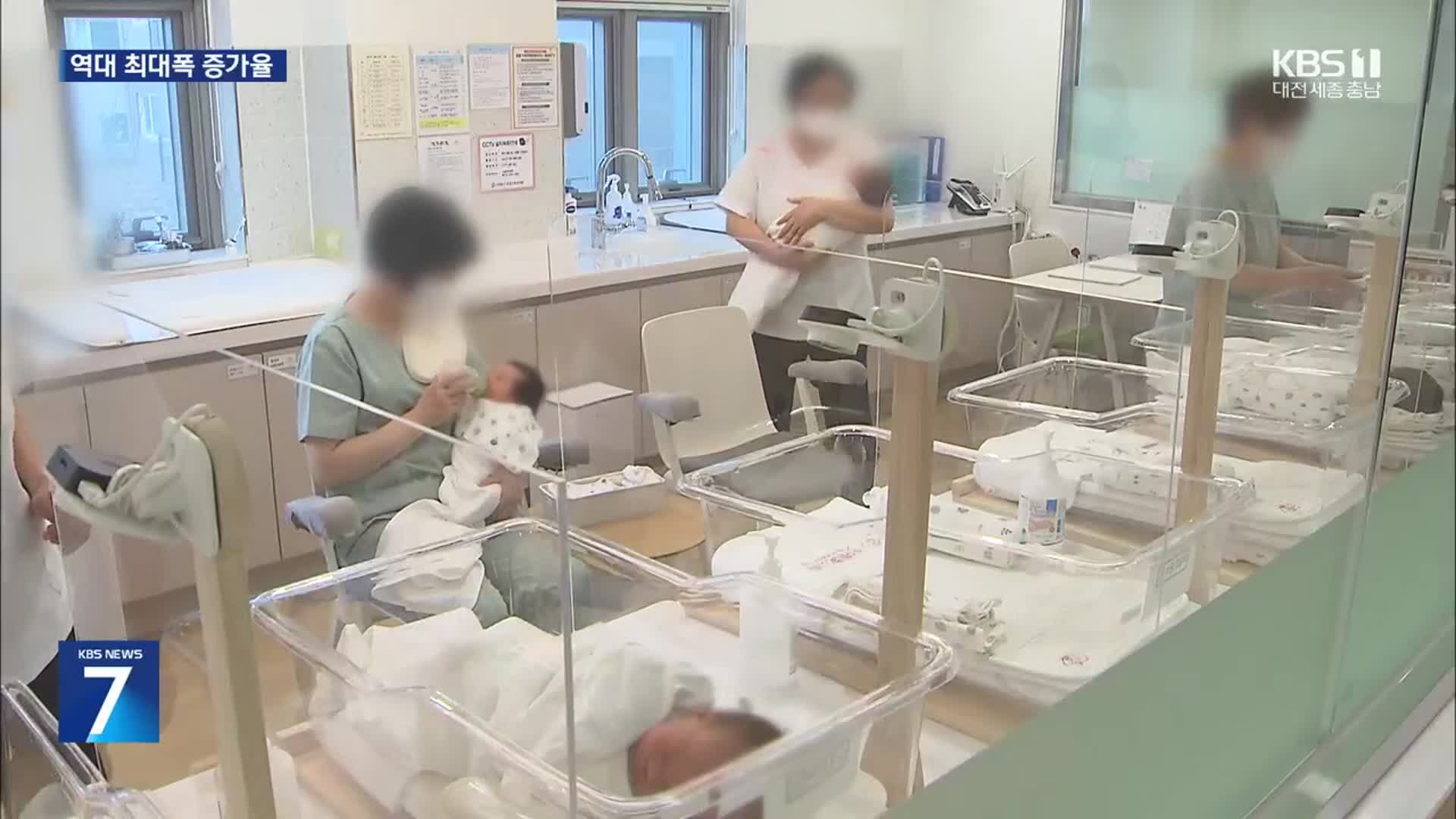 1분기 출생아 7.4%↑…분기 기준 역대 최대폭↑