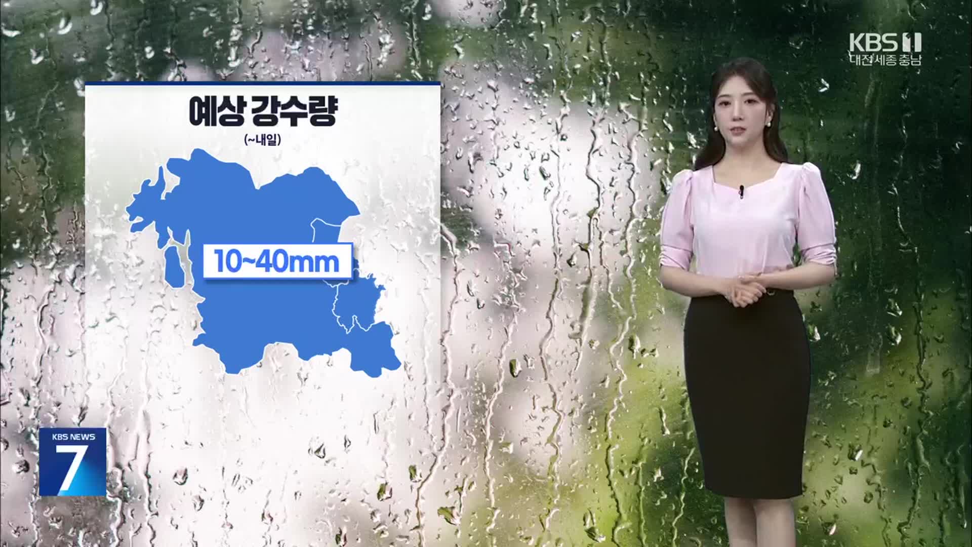 [날씨] 대전·세종·충남 내일까지 가끔 비…서해안 돌풍·벼락