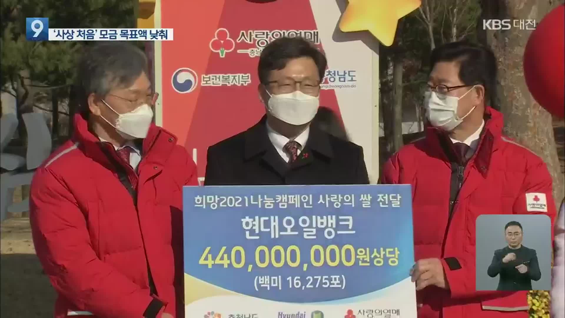 ‘나눔’도 코로나19 영향…목표액 줄고 비대면 강화