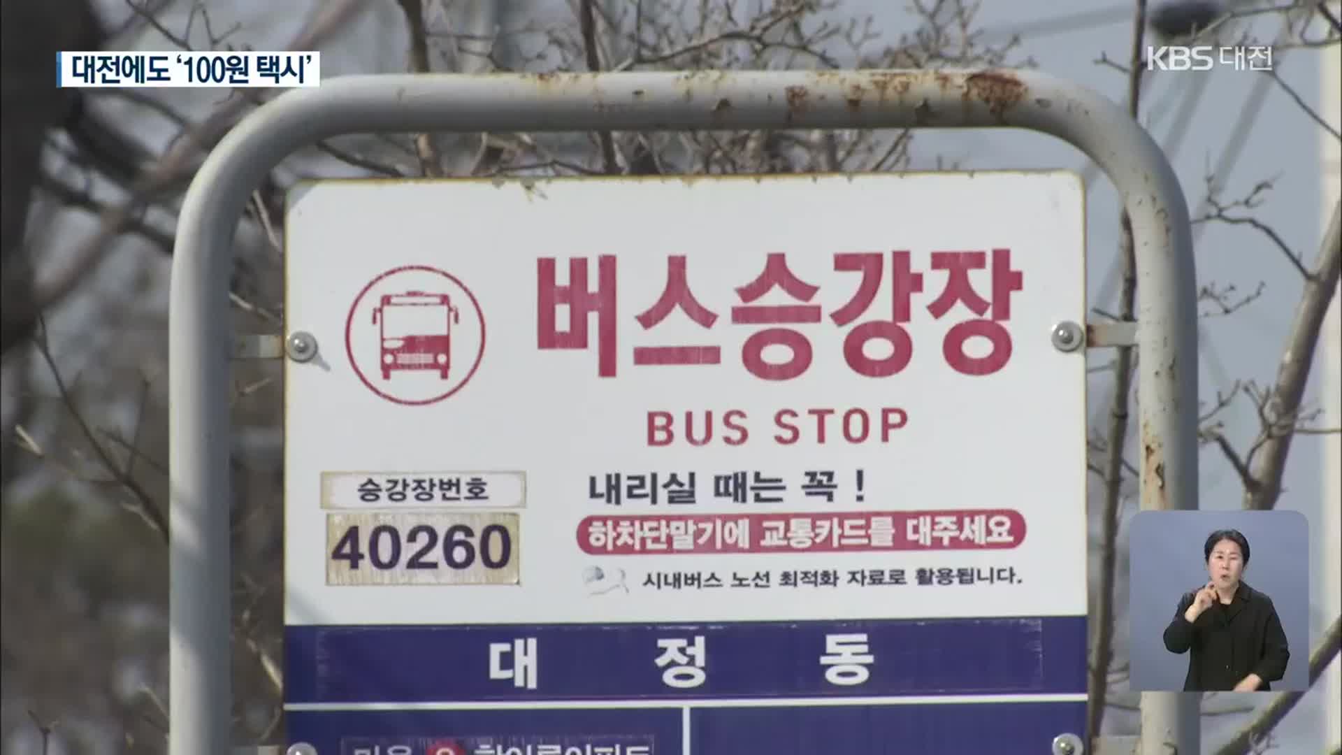 대도시에 ‘버스’가 없어서 공공형 택시를?