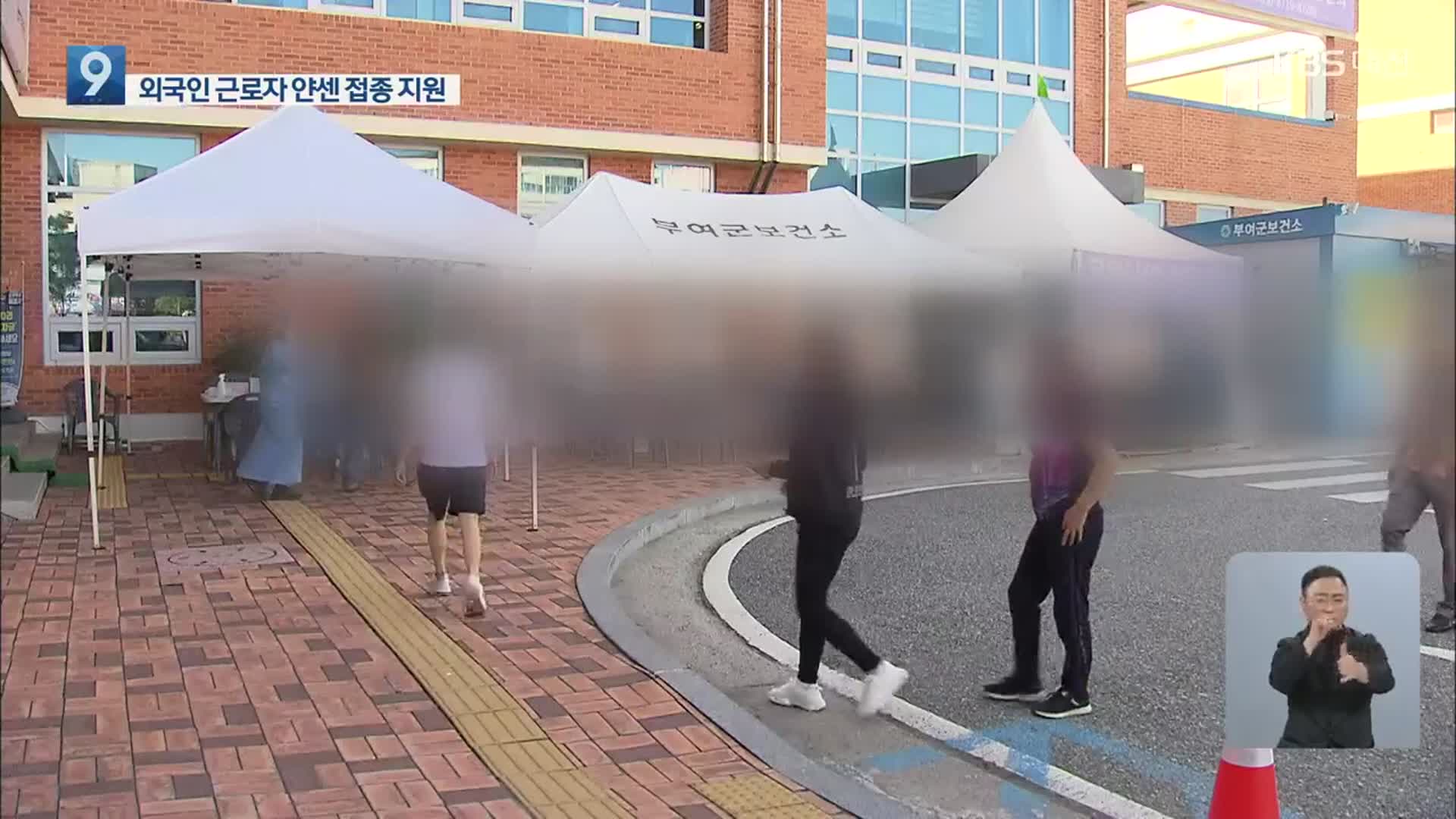 충남 외국인 근로자 코로나19 확진 급증…자율접종 우선