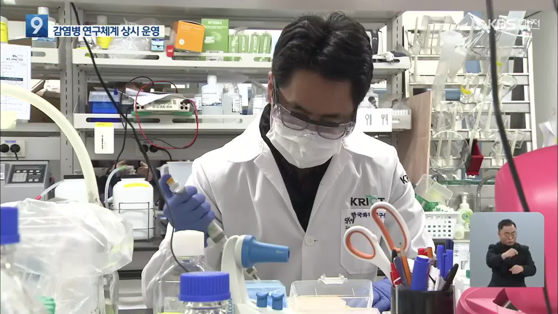 미래 감염병 ‘상시 R&D·전임상’으로 대응!