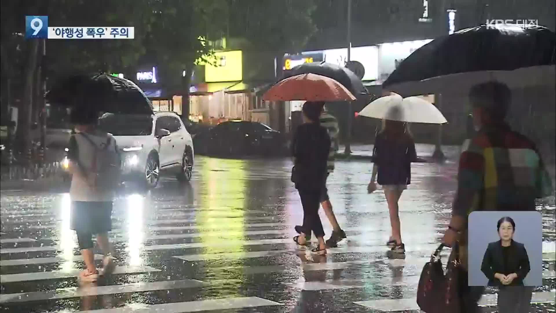 충남 지역 모레까지 최고 350㎜ 폭우…‘대비 철저’