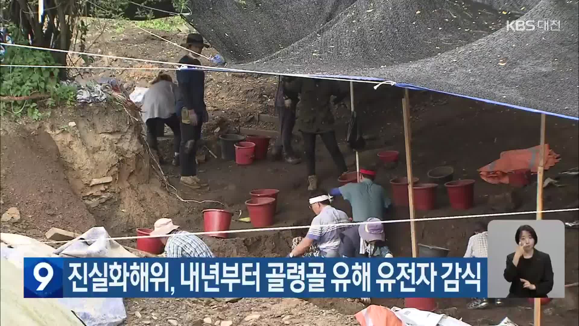 진실화해위, 내년부터 골령골 유해 유전자 감식