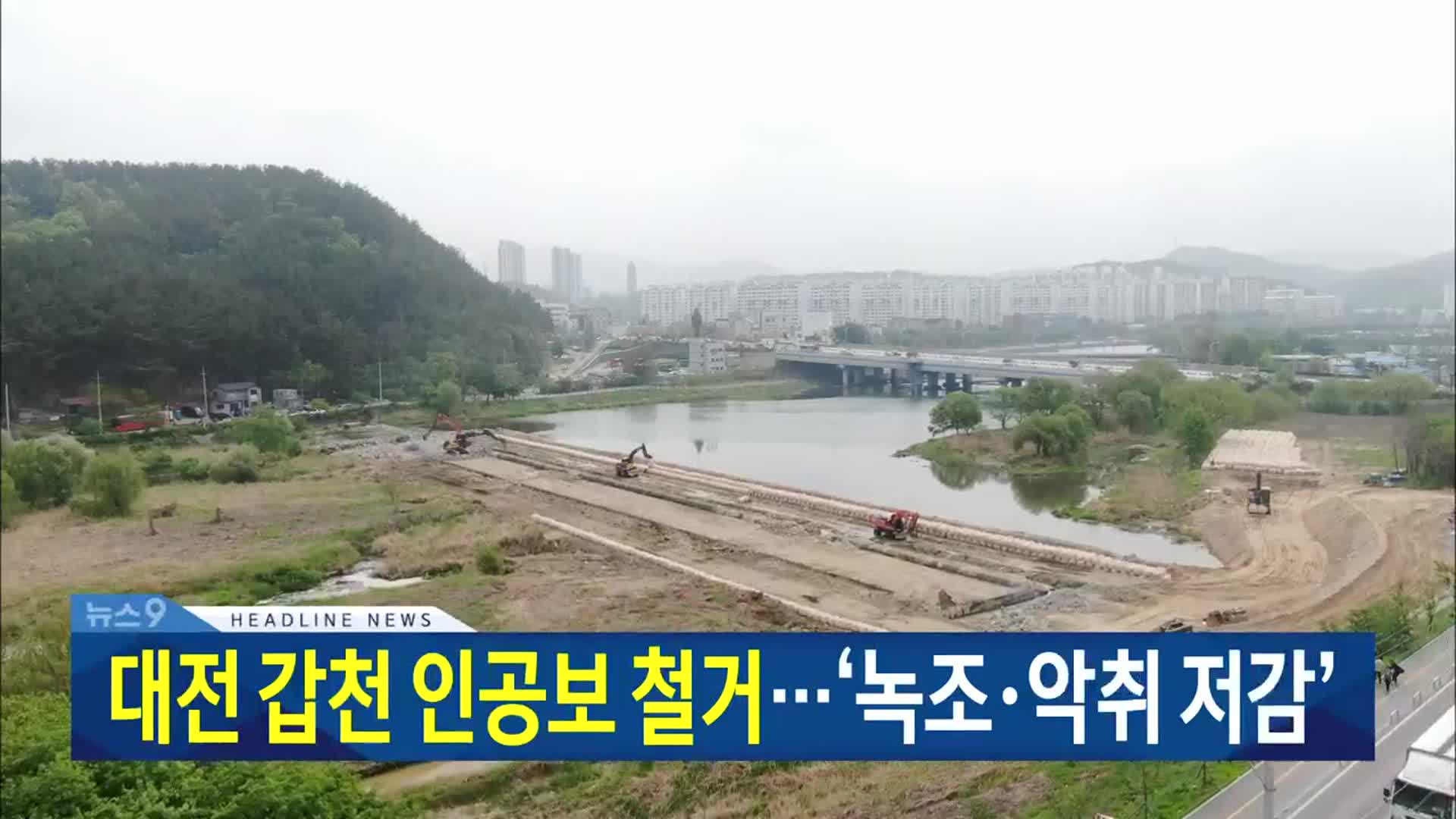 [뉴스9 대전·세종·충남 헤드라인]