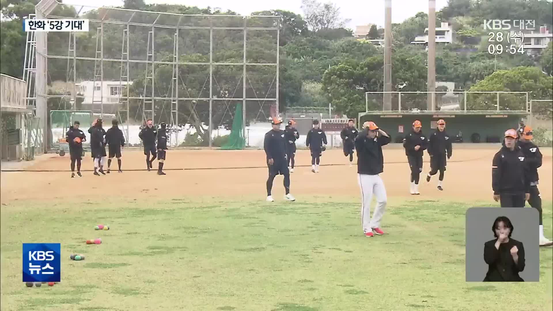 올해는 ‘5강 기대’…독수리 비상!