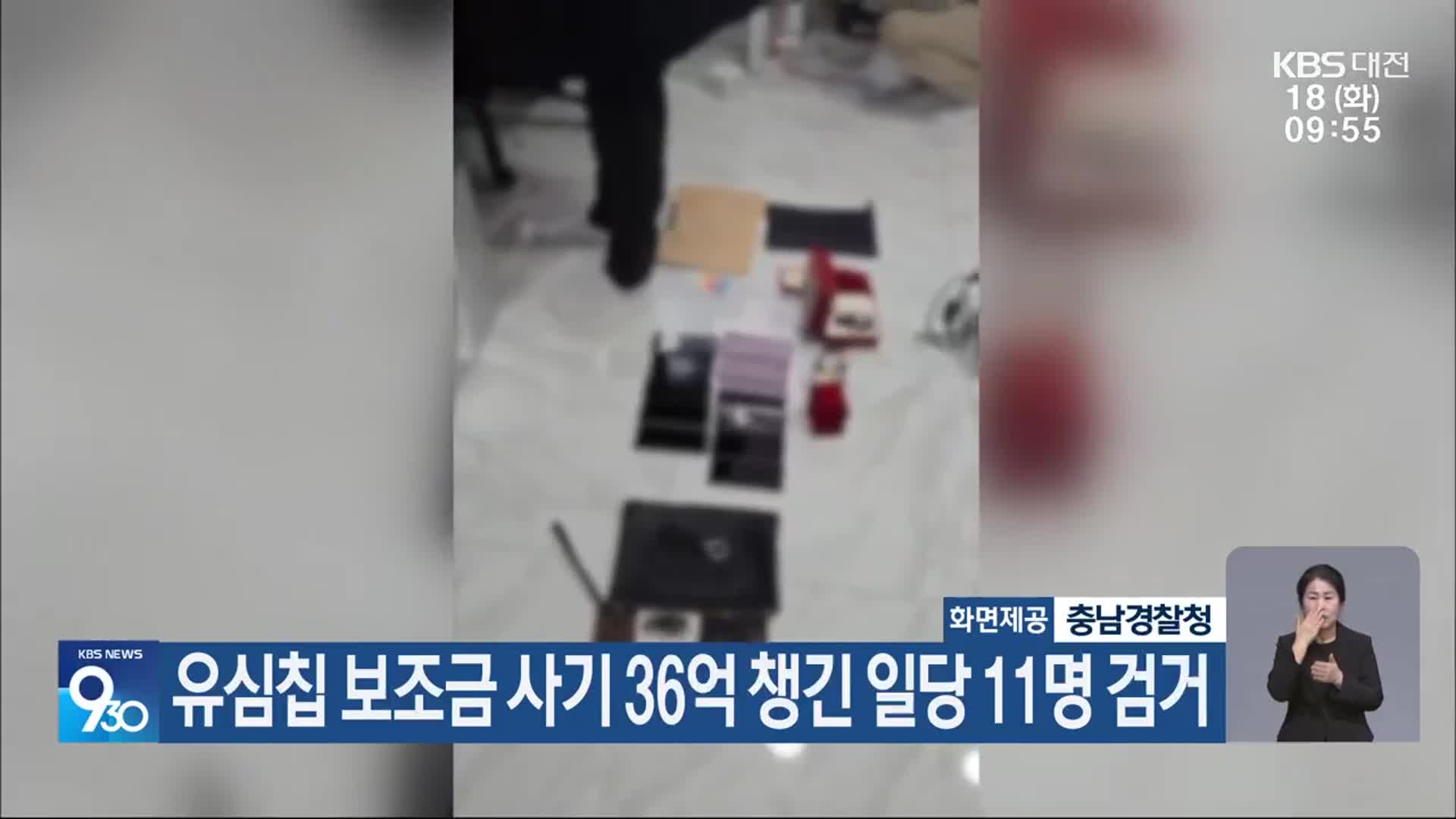 유심칩 보조금 사기 36억 챙긴 일당 11명 검거