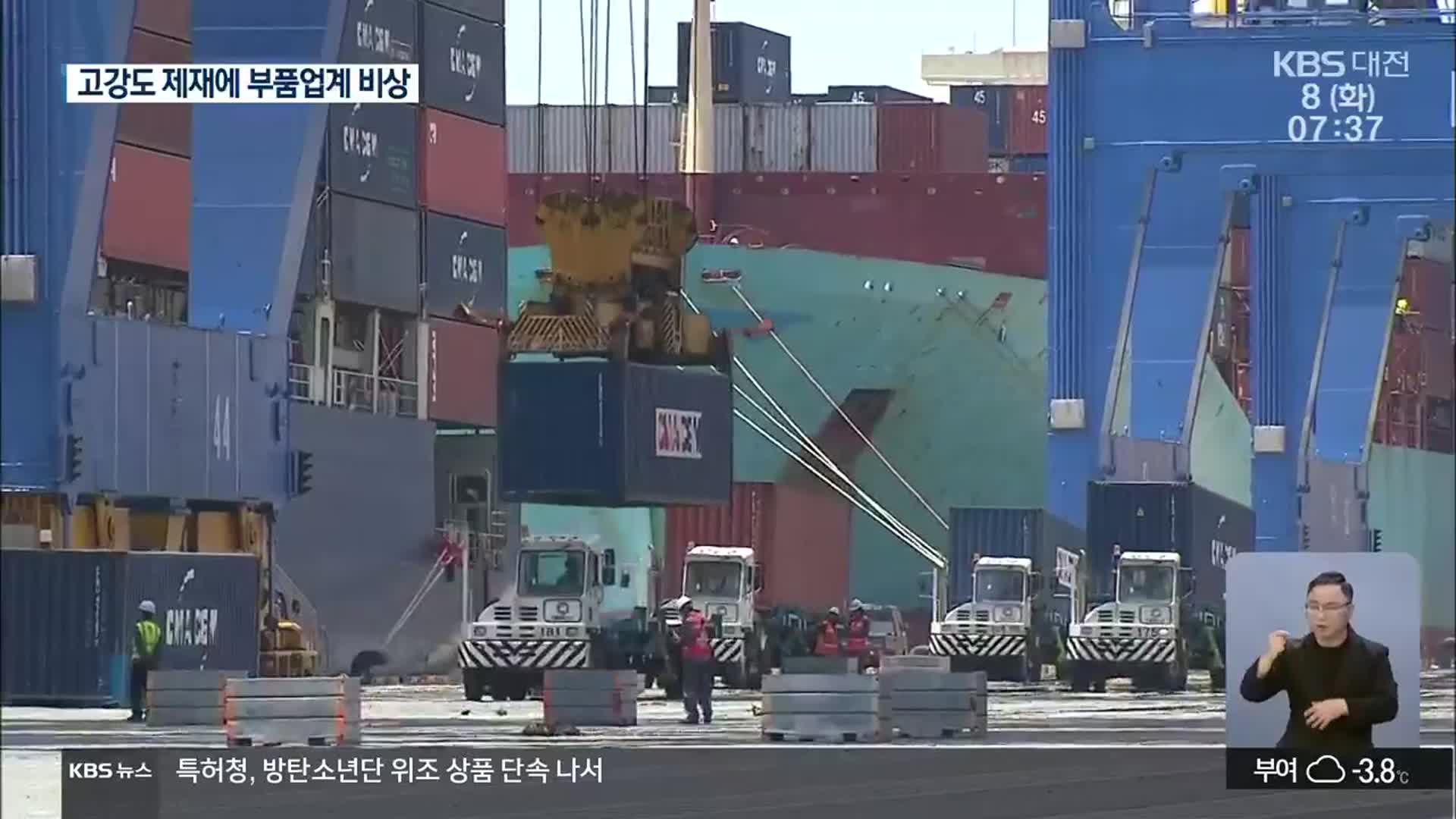 러시아 우크라이나 침공사태…충남 수출입 ‘발등의 불’