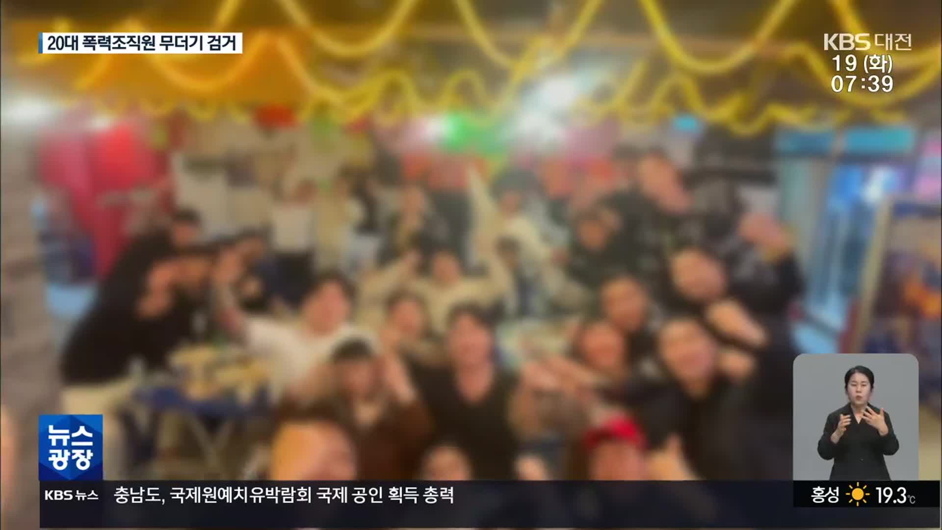 “전국구 폭력조직 꿈꿔”…20대 ‘또래 모임’ 일망타진
