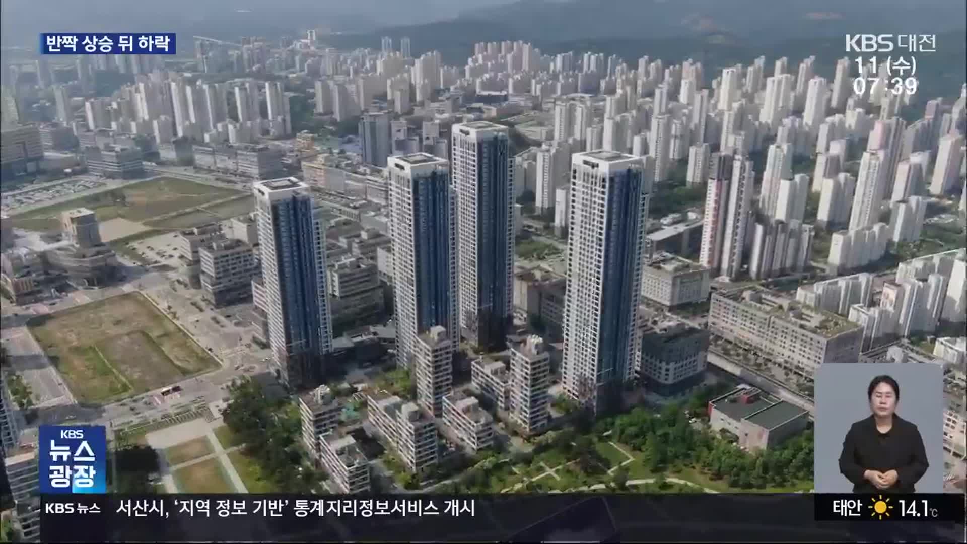 ‘청와대 복귀’에 세종시 아파트값 또 ‘출렁’…2020년 데자뷰?