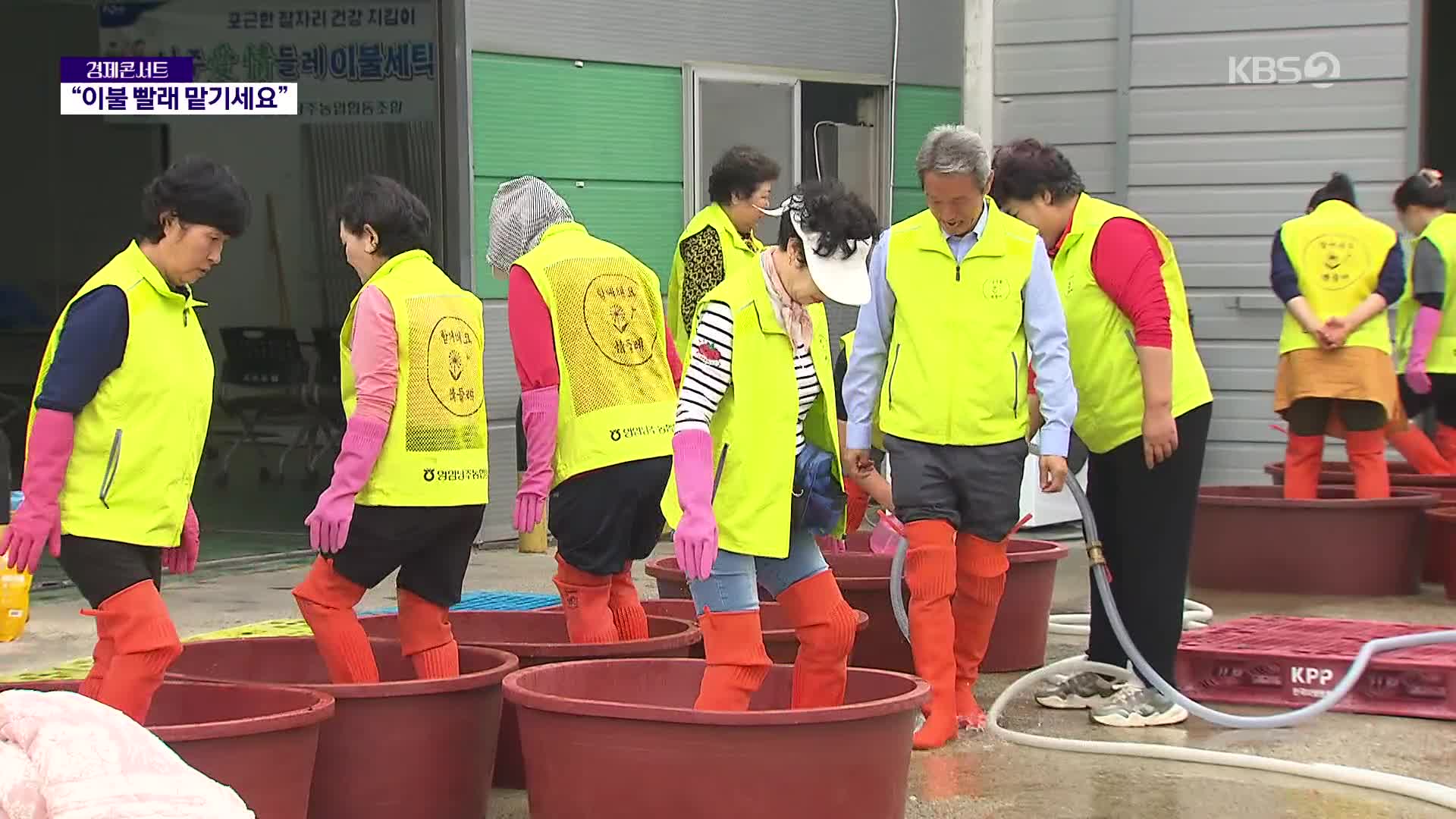 이불 빨기 너무 힘든데…홀몸 어르신 돕는 빨래방