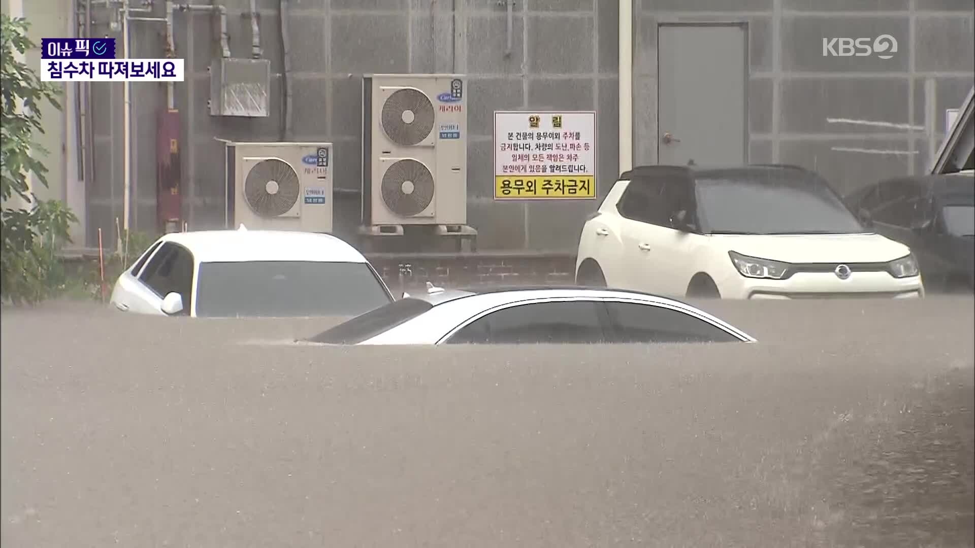 침수 차, 탈 때도 살 때도 조심…보상부터 확인법까지 [이슈픽]