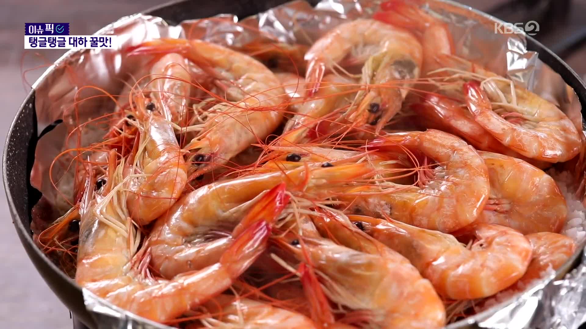 [이슈픽] ‘탱글탱글’ 통통하게 살찌운 대하의 계절이 돌아왔다!