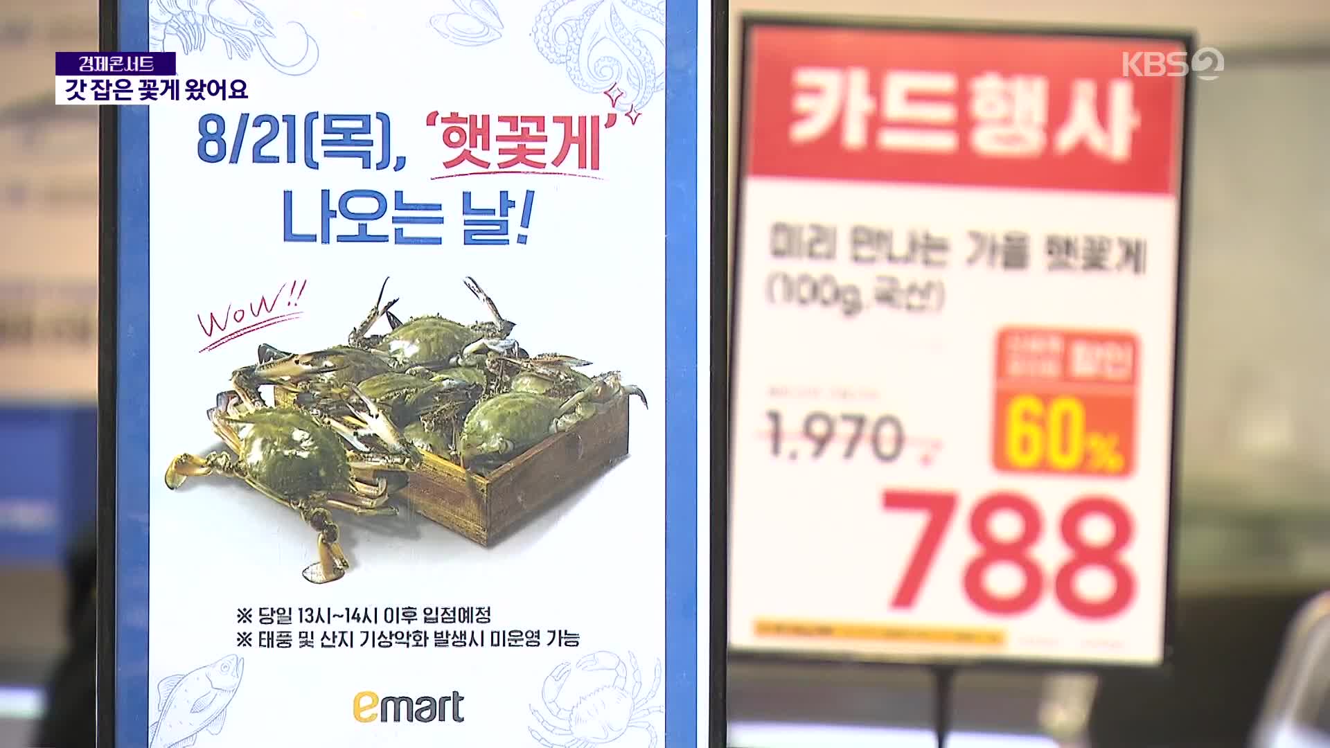 금어기 풀린 첫날…“당일 잡은 꽃게가 마트로”