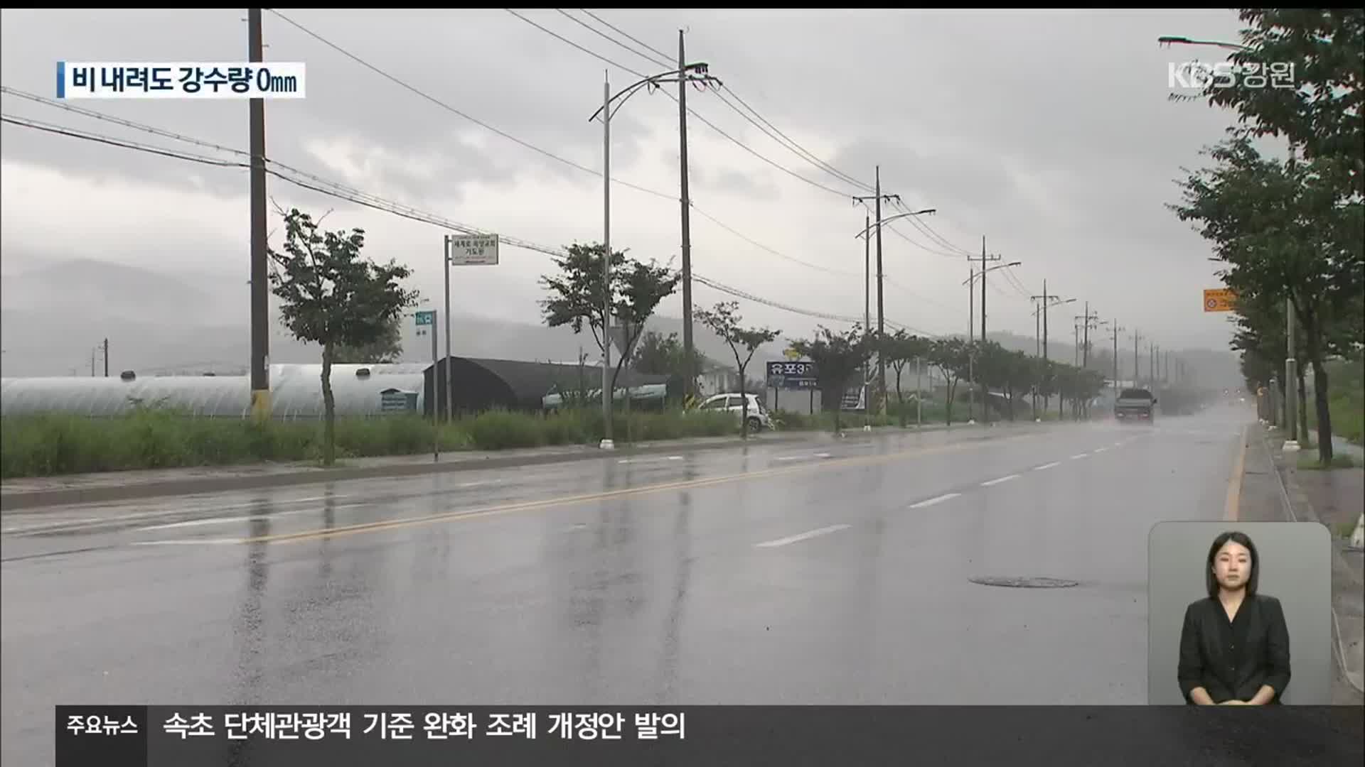 “비 오는데 강수량 0㎜?” 자동 관측 무용지물