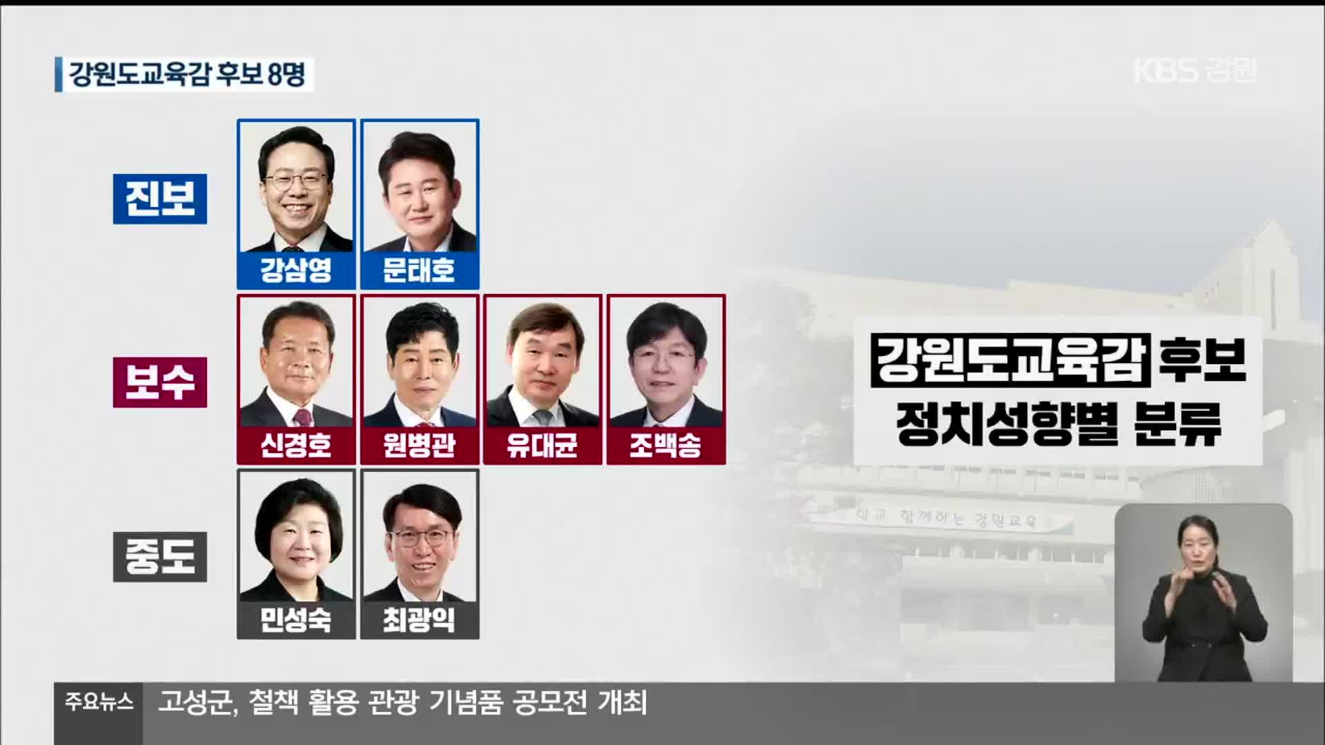 12년 만의 강원도교육감 교체…후보는 누구?