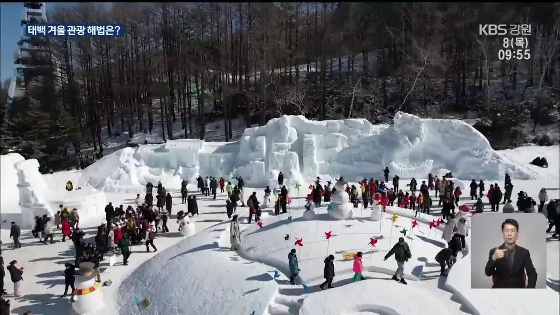 ‘태백산 눈 축제’ 이어갈 겨울 관광 상품을 찾아라!