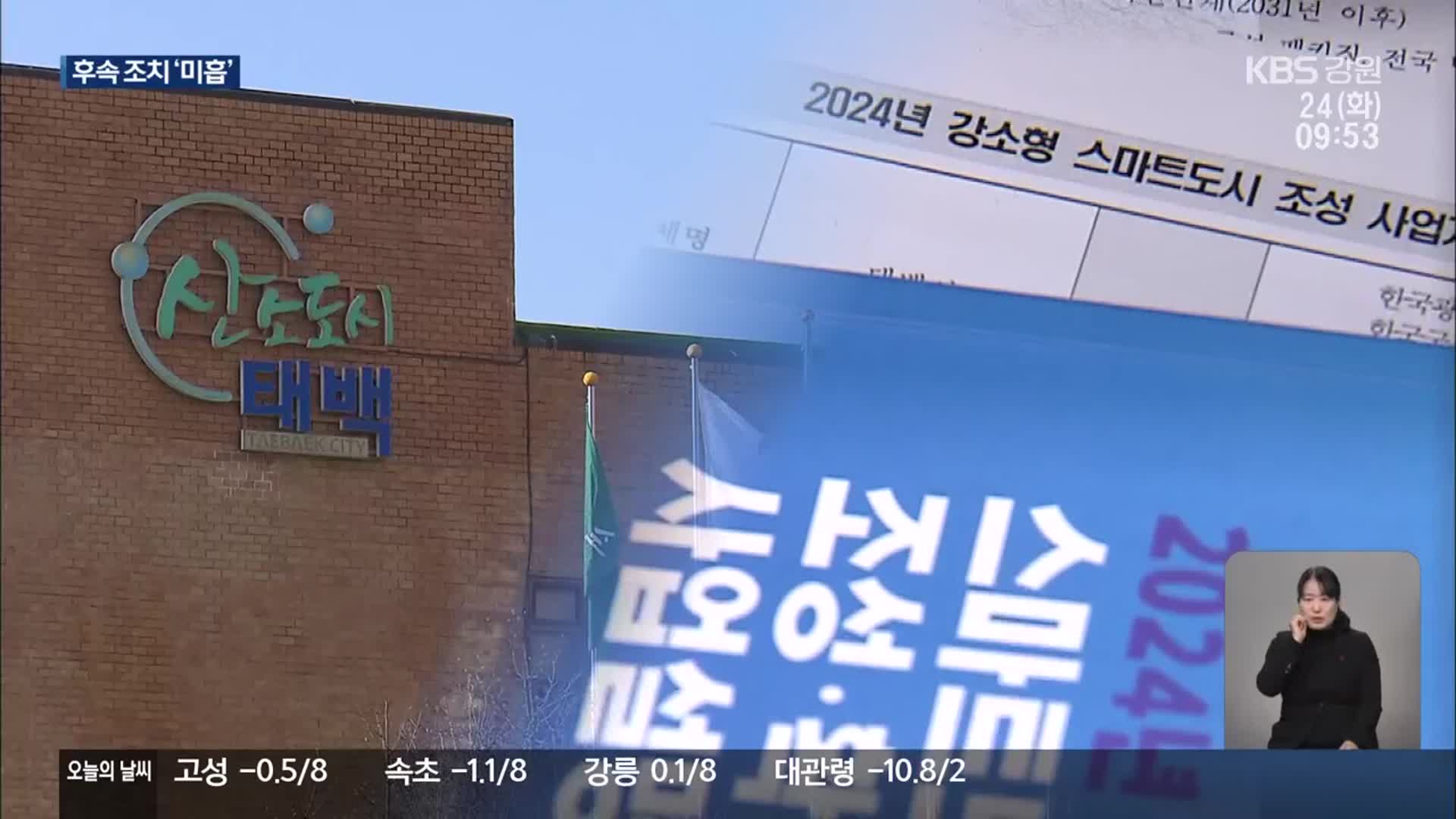 태백 스마트 마이닝 추진 우려 여전…후속 조치는 미흡?