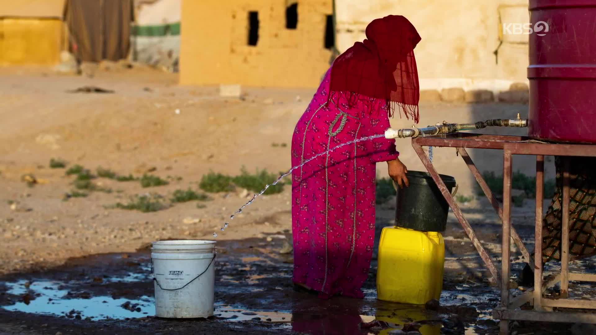 [자구촌 포토] 내전과 가뭄…콜레라 번지는 시리아