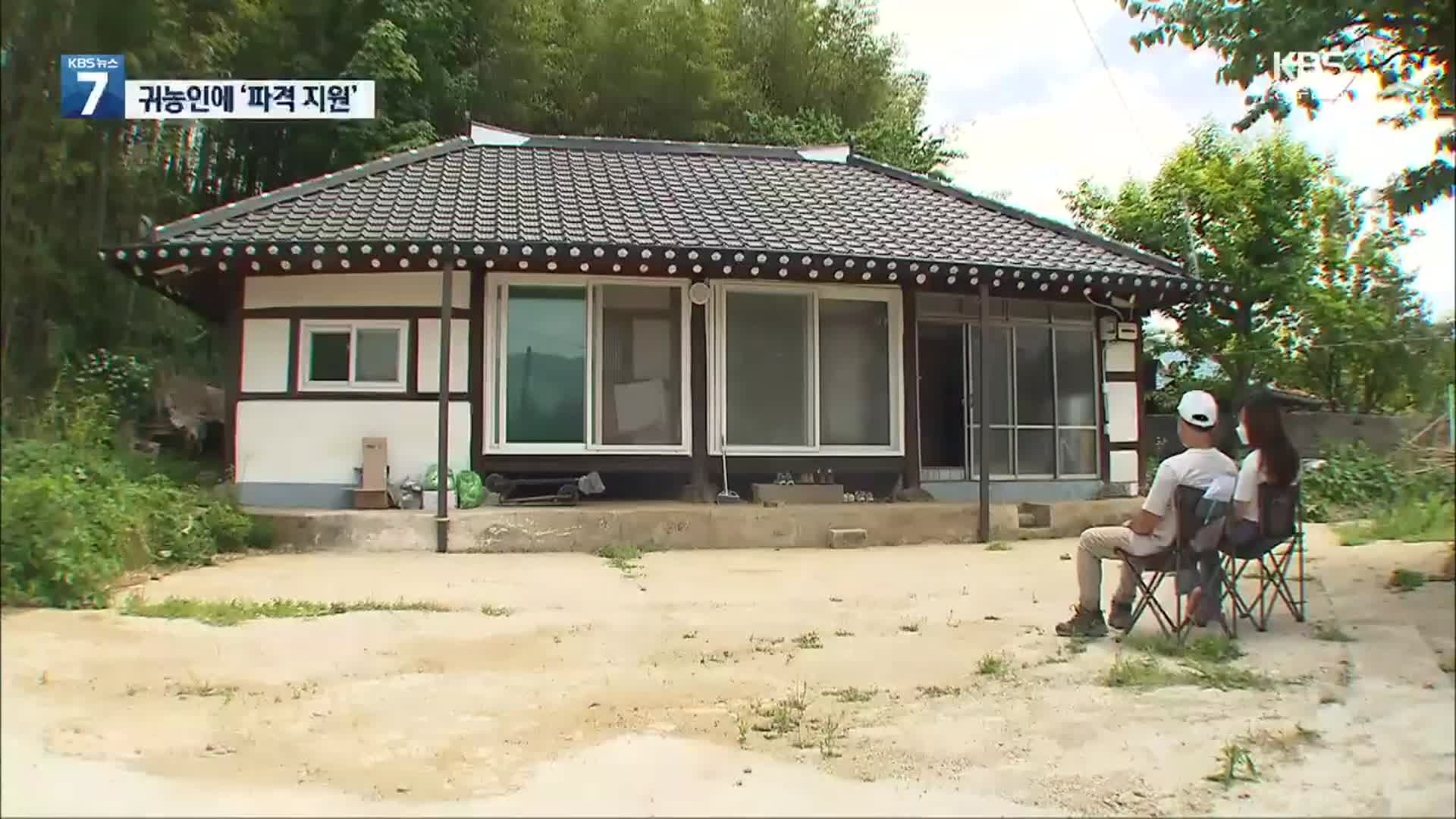 주택 월세 10만원…구례군, 귀농귀촌 파격 지원