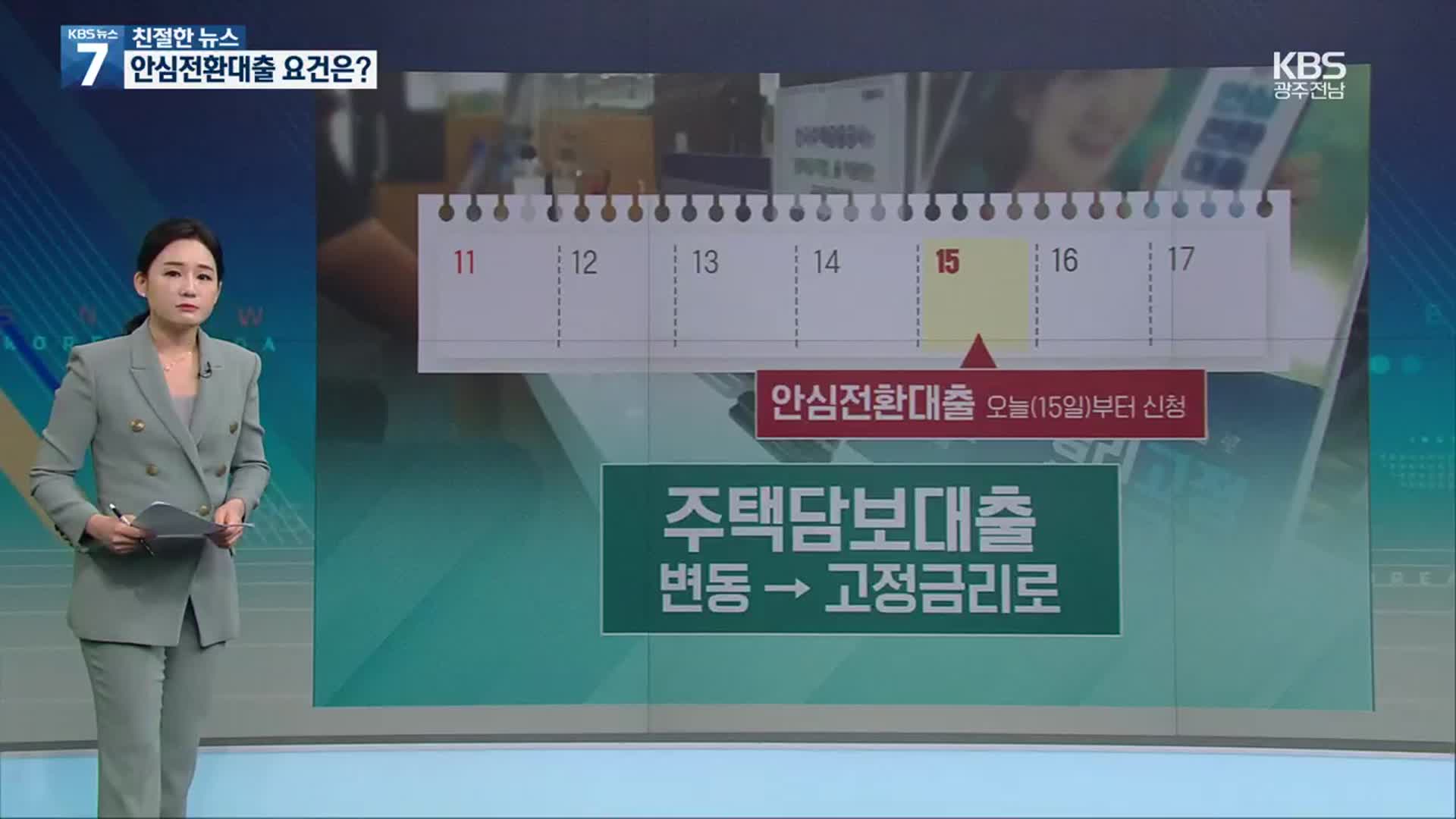 [친절한 뉴스K] 안심전환대출 접수 시작…‘변동→고정’금리로