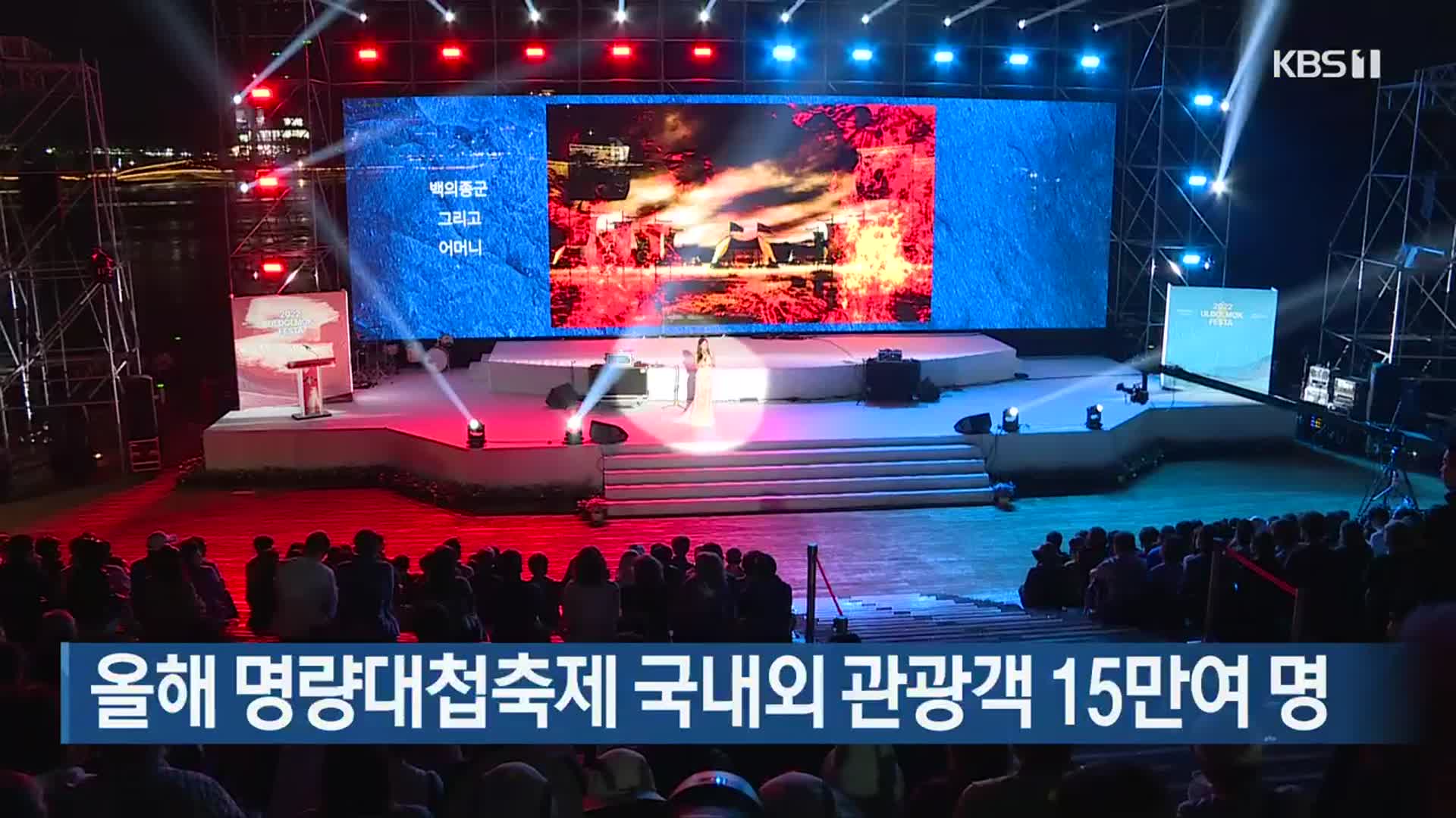 올해 명량대첩축제 국내외 관광객 15만여 명