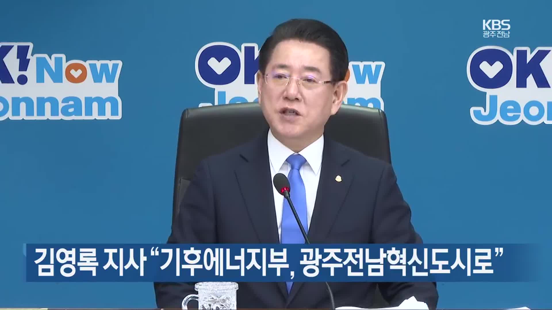 김영록 지사 “기후에너지부, 광주전남혁신도시로”