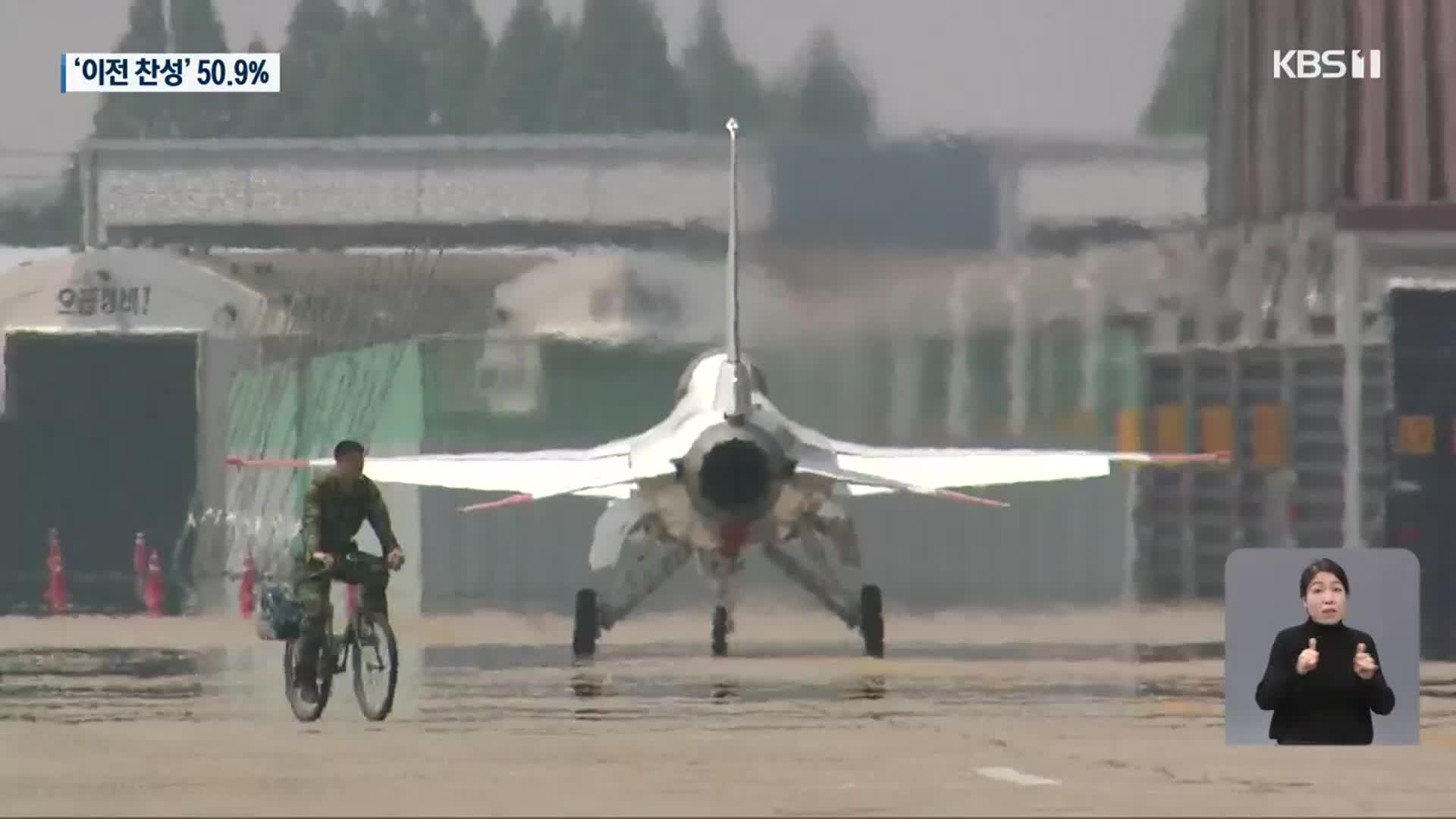 [KBS광주 1월 여론조사]④ 전남 지역민, 군공항 이전 ‘찬성’ 50.9%