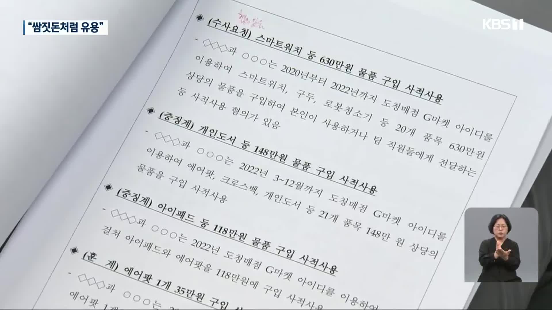 ‘사무관리비 유용 의혹’ 사실로…전남도 감사서 50명 적발