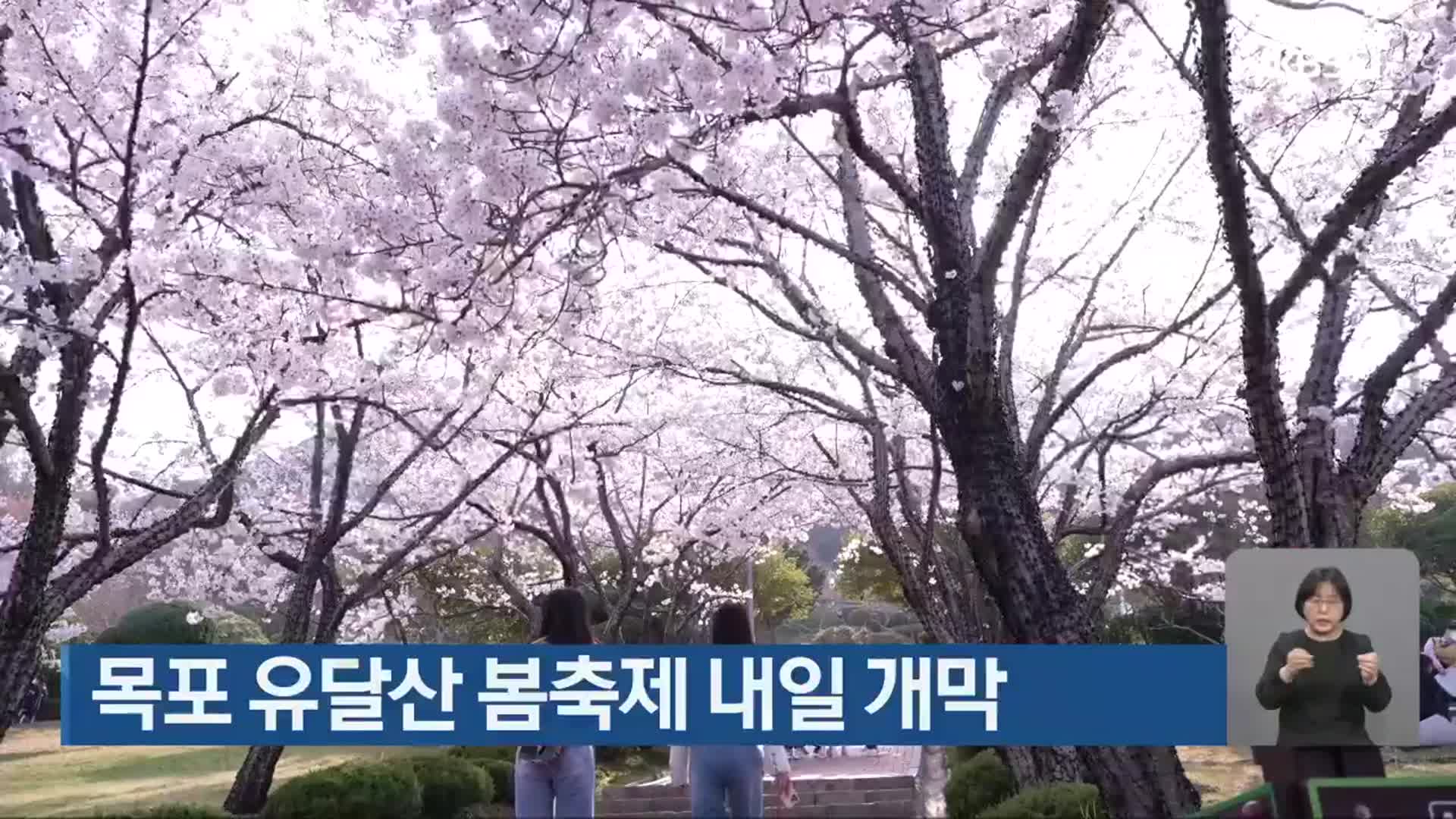 목포 유달산 봄축제 내일 개막