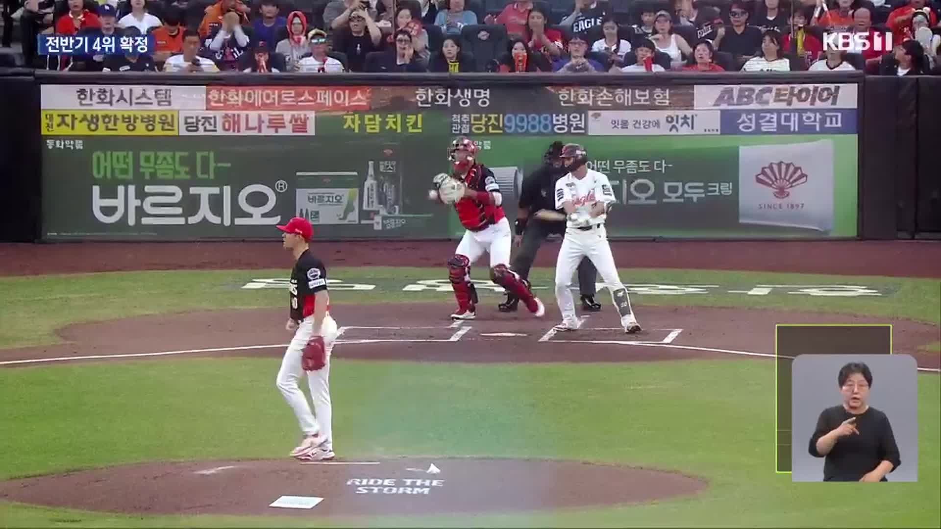 KIA 전반기 4위 확정…후반기 전력상승 ‘기대’