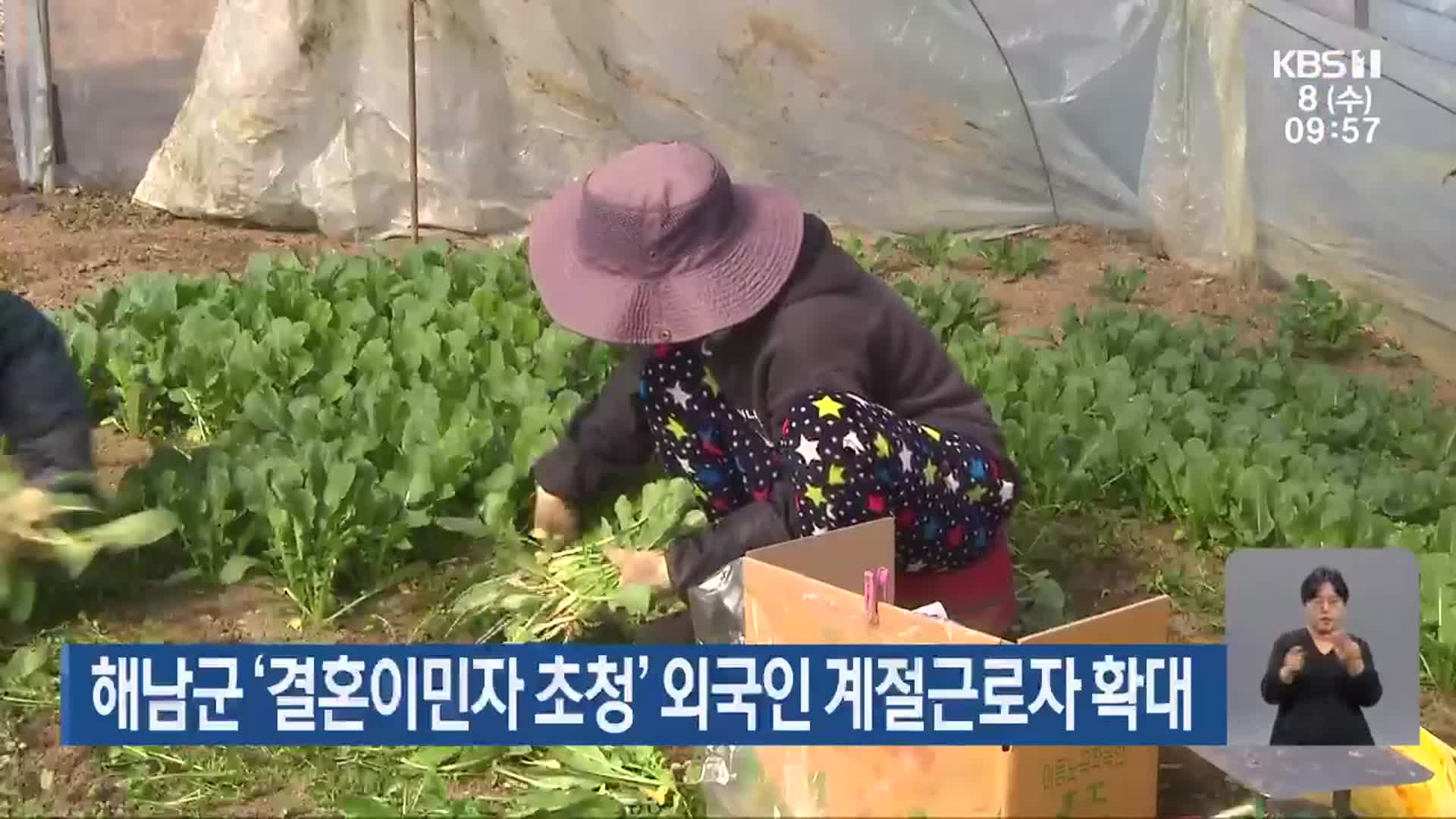 해남군 ‘결혼이민자 초청’ 외국인 계절근로자 확대