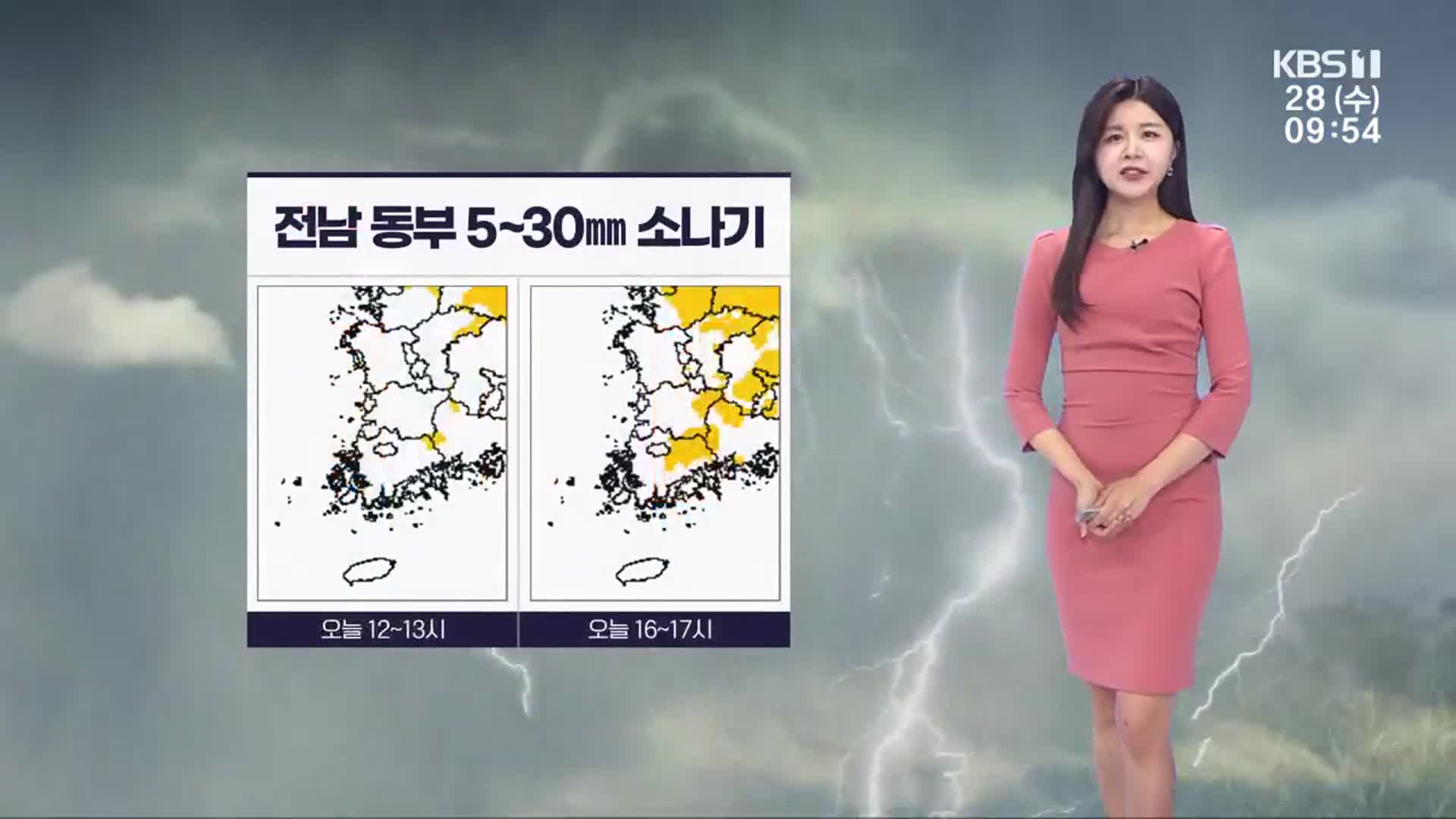 [날씨] 광주·전남 내륙 큰 일교차…아침 선선, 낮 초여름 더위