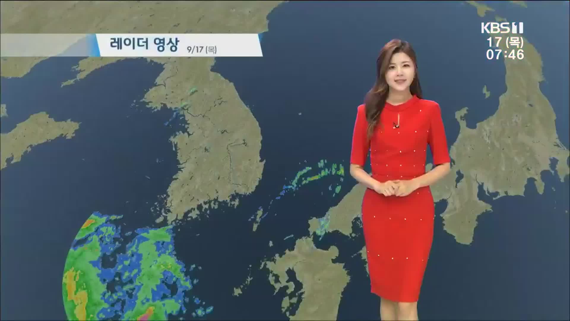 [날씨] 광주·전남 오전에 전 지역 비…내일 아침 그쳐