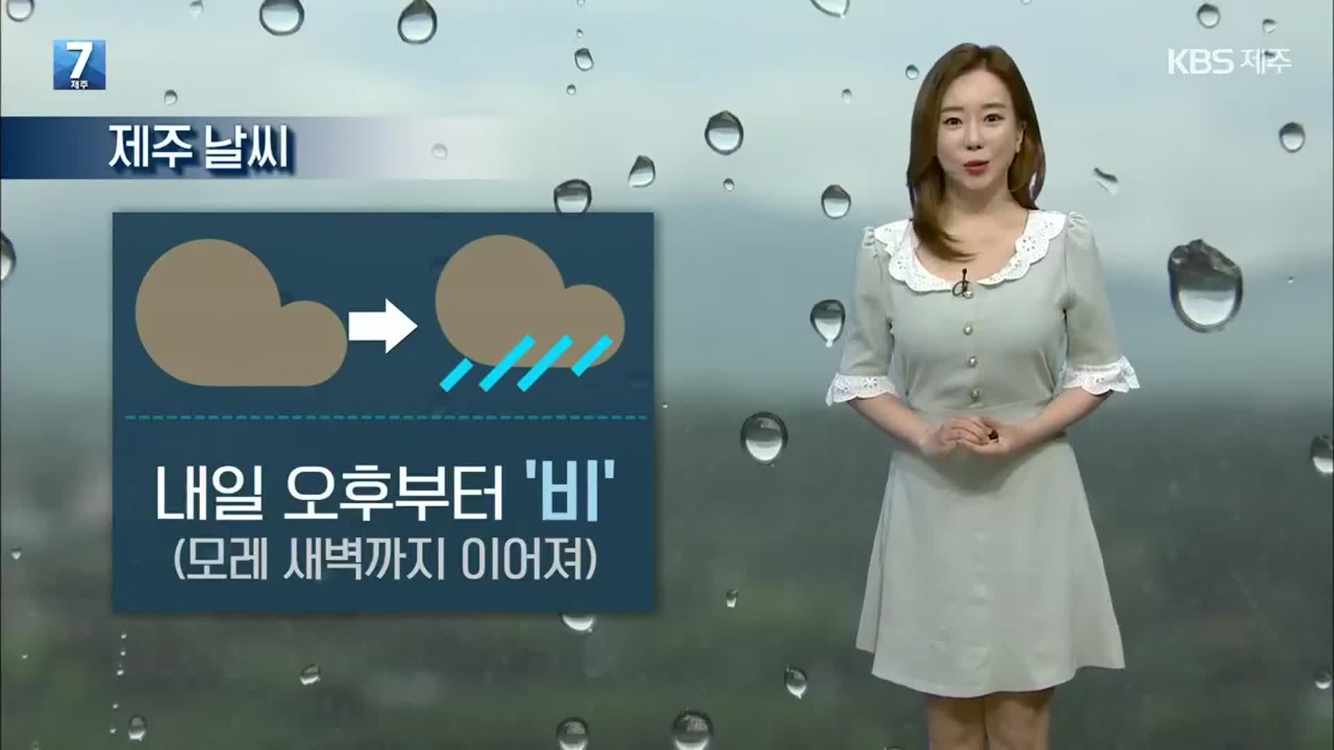 [날씨] 제주 내일 오후부터 비…‘강풍·돌풍’ 주의