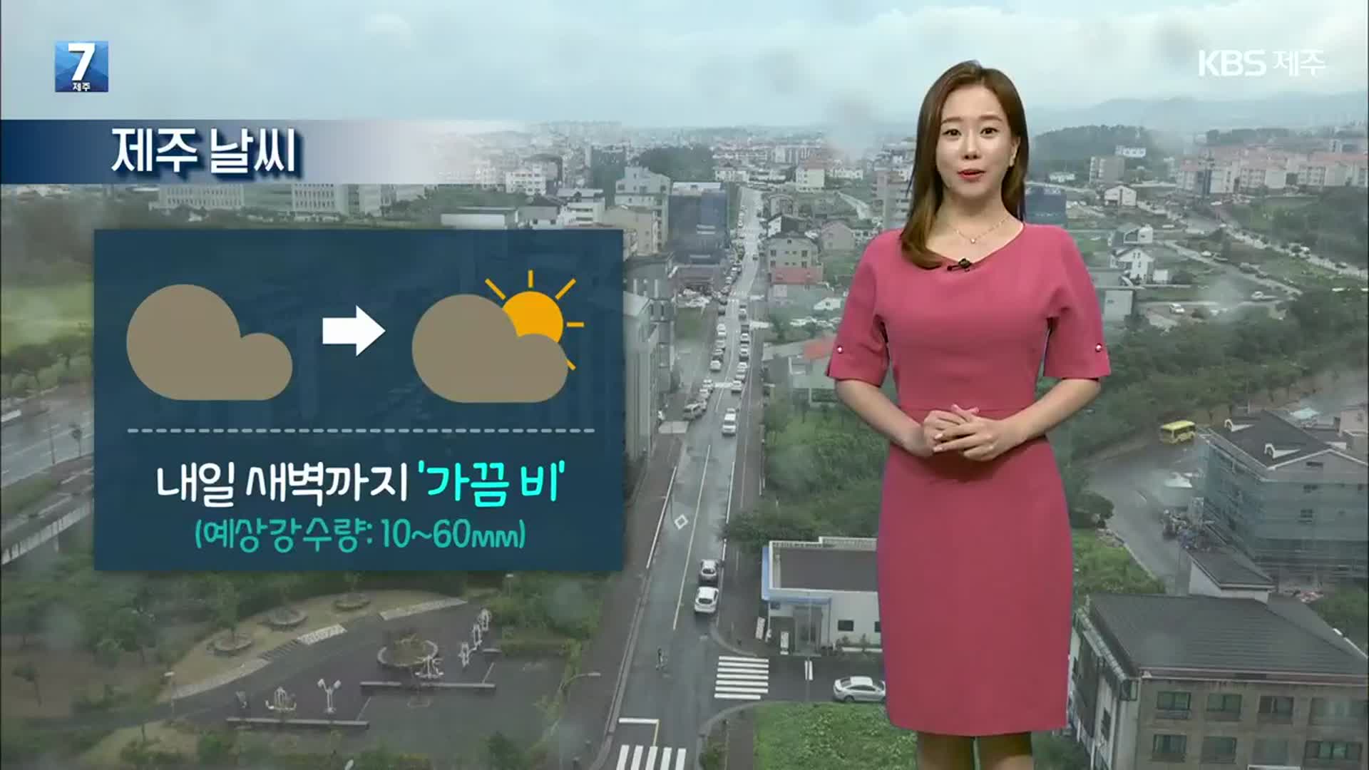 [날씨] 제주 내일 새벽까지 ‘가끔 비’…당분간 무더위 계속