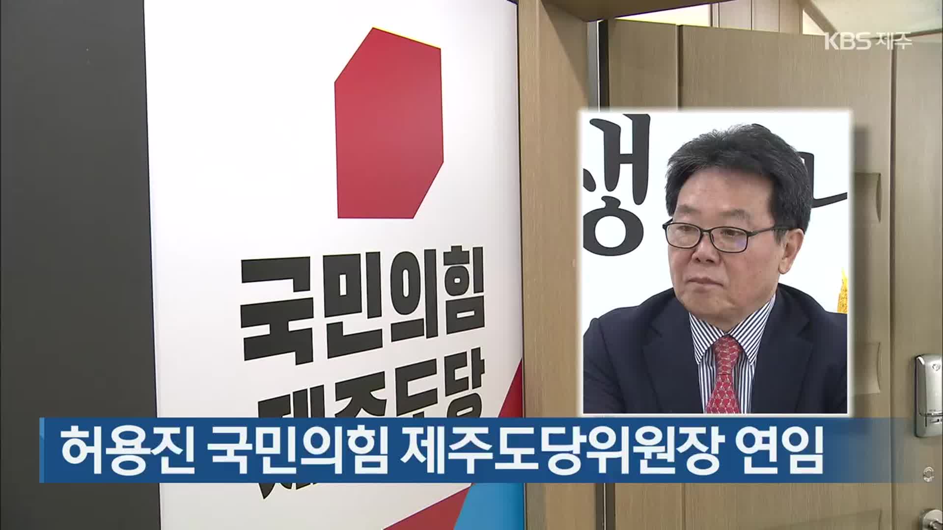 허용진 국민의힘 제주도당위원장 연임