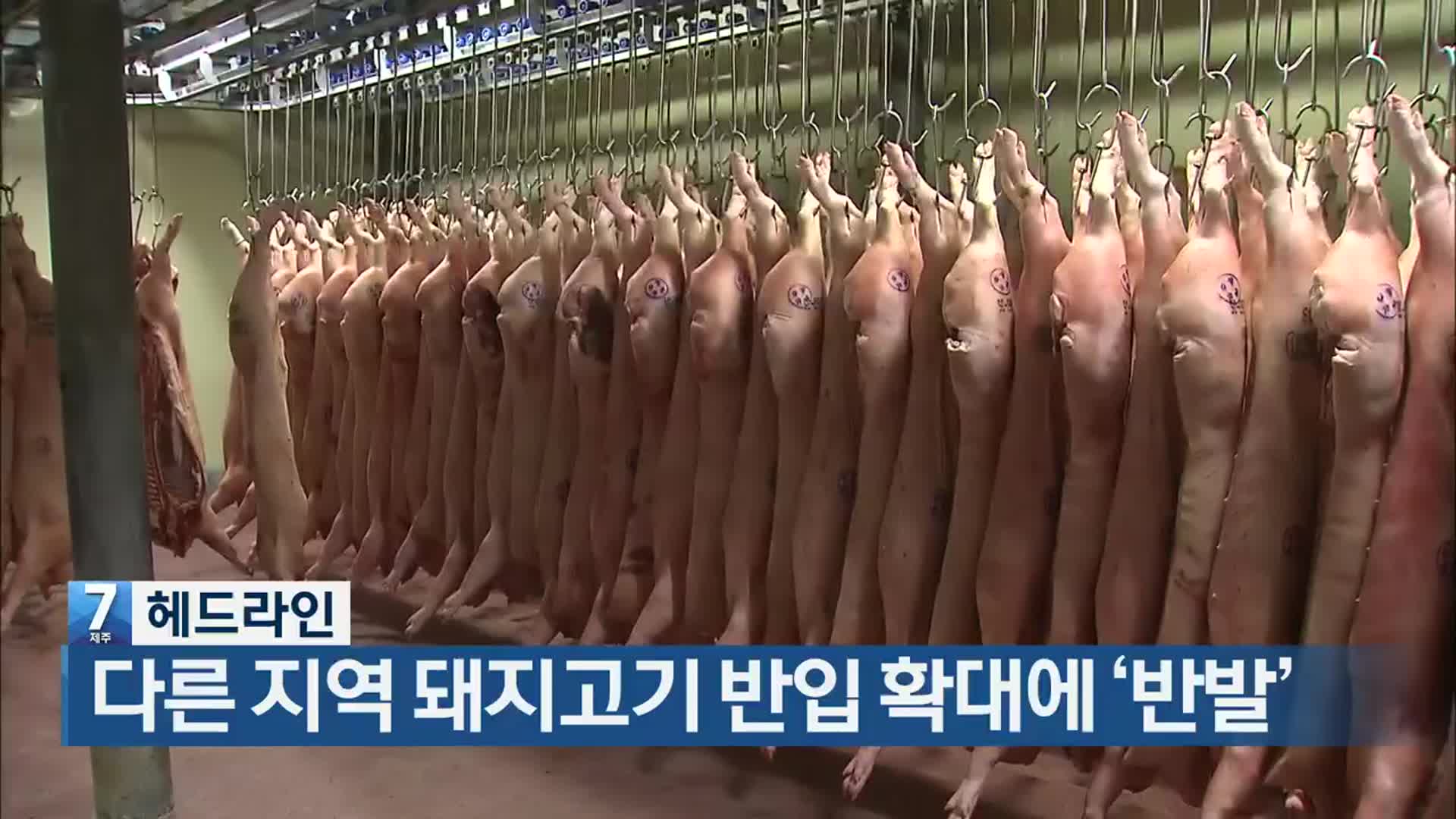 [뉴스7 제주 헤드라인]