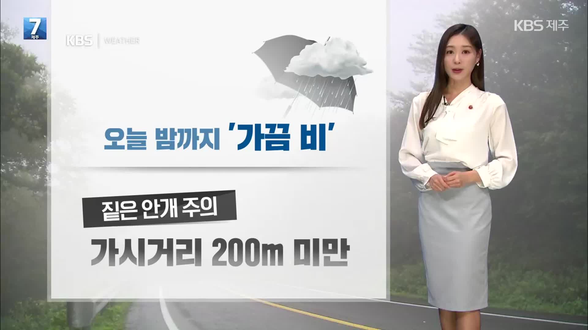 [날씨] 내일 한식·식목일, 제주 새벽까지 짙은 안개…오후엔 맑고 포근
