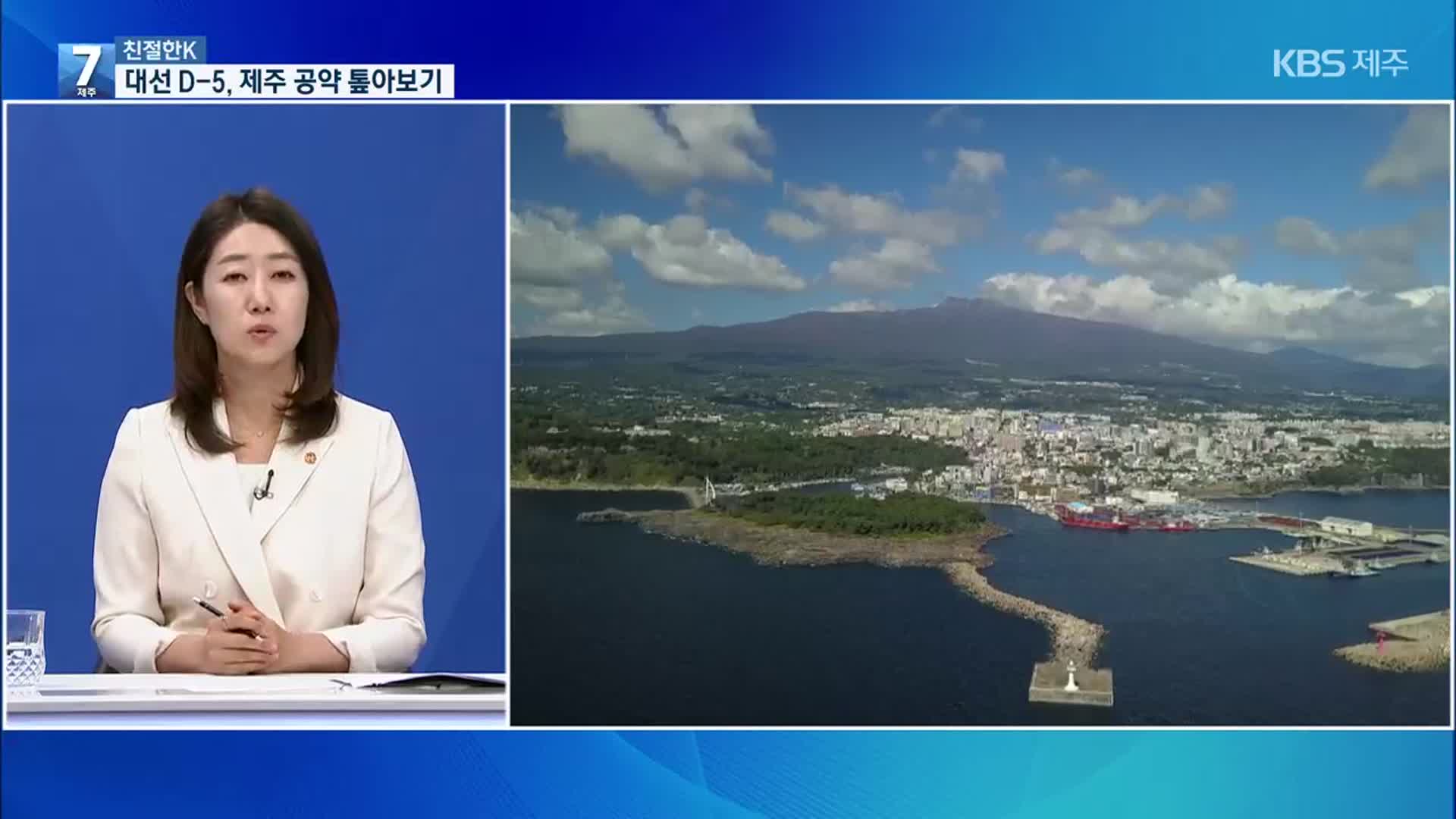 [친절한K] 촉박한 대선 일정…제주 공약에 무얼 담았나?