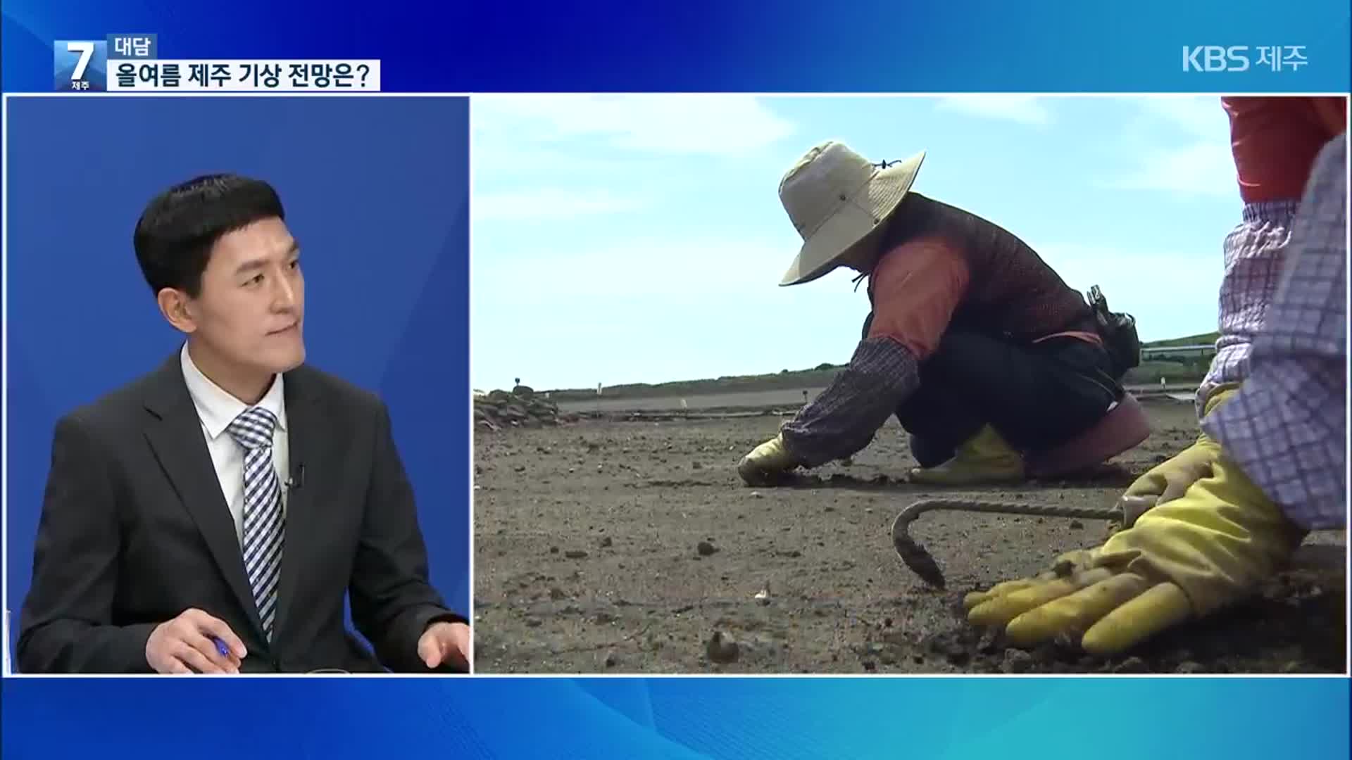 [대담] 올해 여름 제주 지역 기상 전망은?
