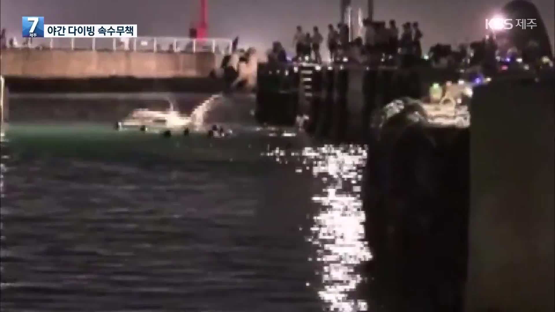 죽고 다쳐도 ‘바글바글’…야간 다이빙 속수무책