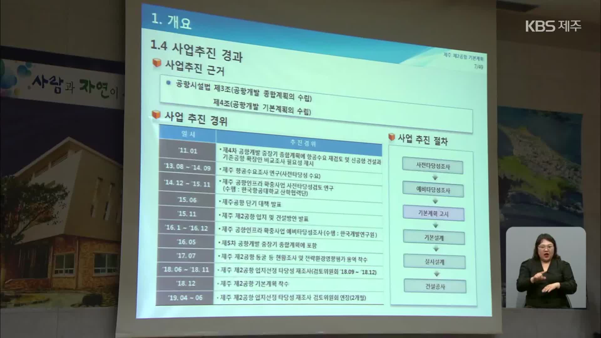 제2공항 도민경청회 세 차례 개최…국토부 참석
